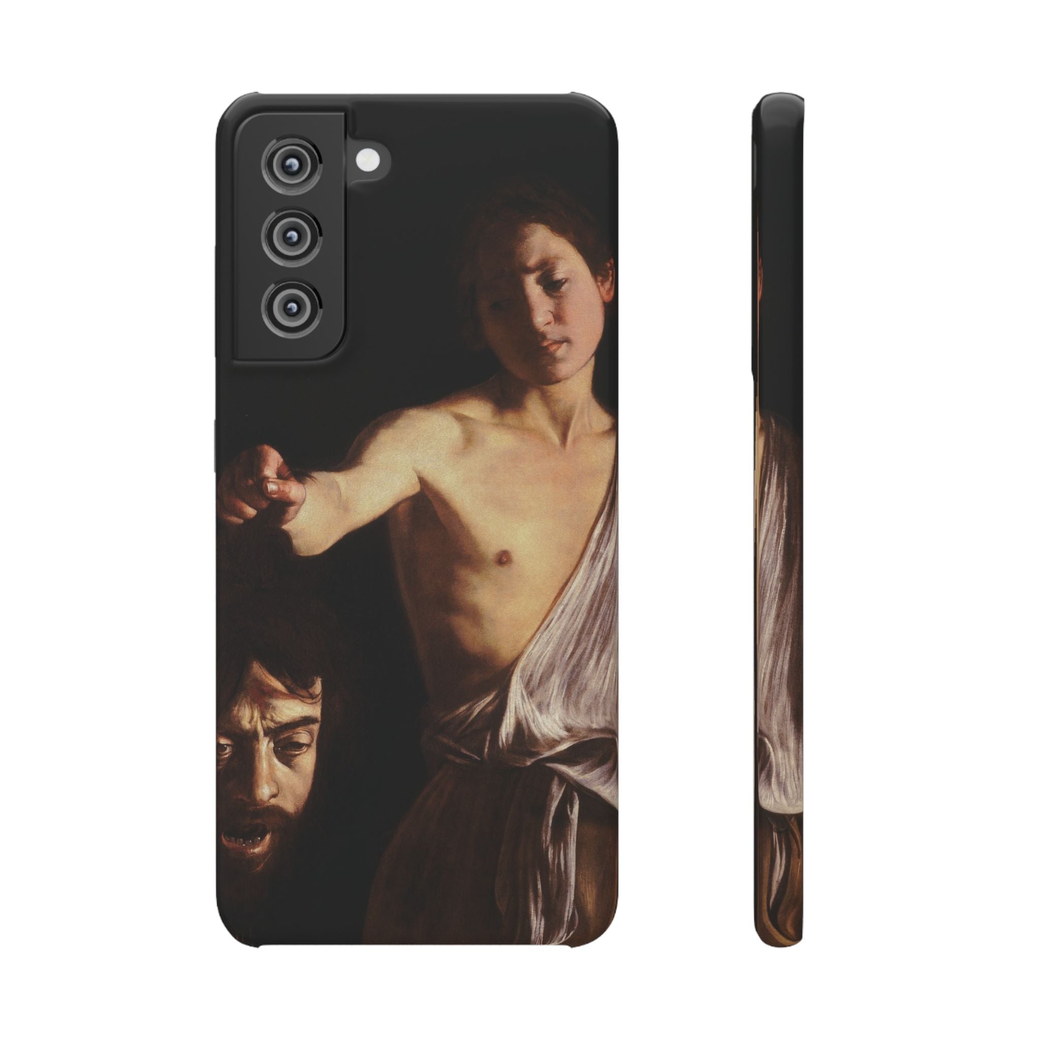 David with the Head of Goliath by Caravaggio - Samsung Slim Case