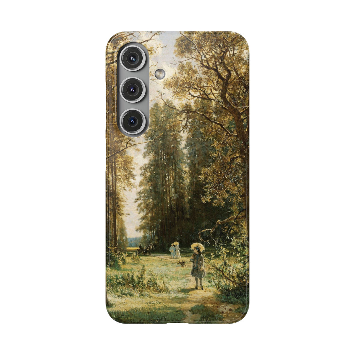 The Path in the Forest by Ivan Ivanovich Shishkin - Samsung Slim Case