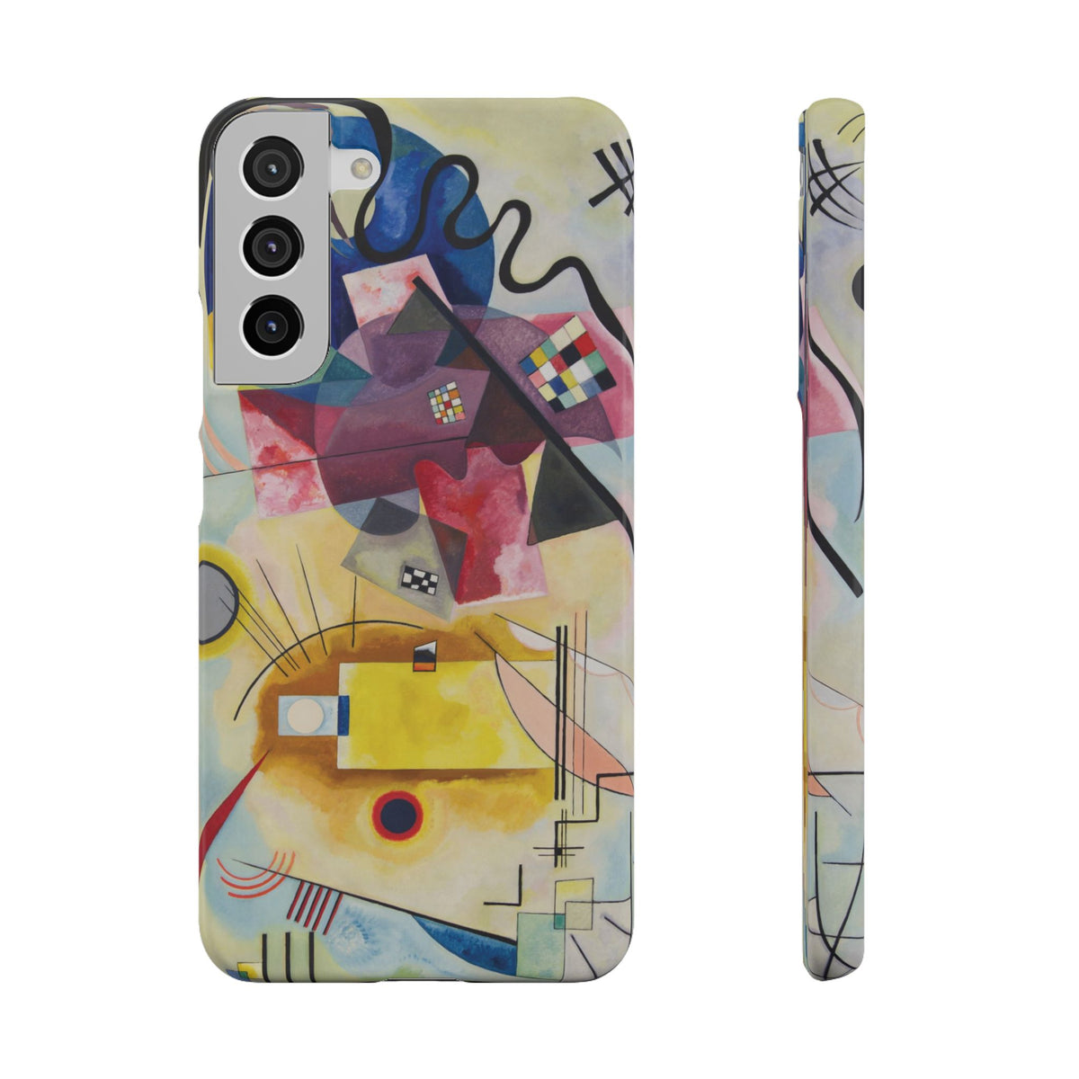 Yellow-Red-Blue by Vasily Kandinsky - Samsung Slim Case