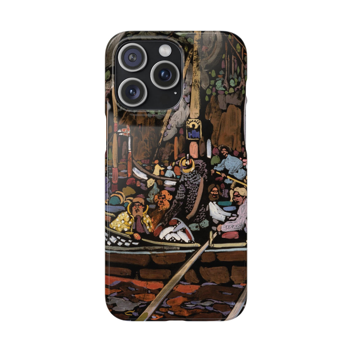Lied (Chanson) by Vasily Kandinsky - iPhone Slim Case