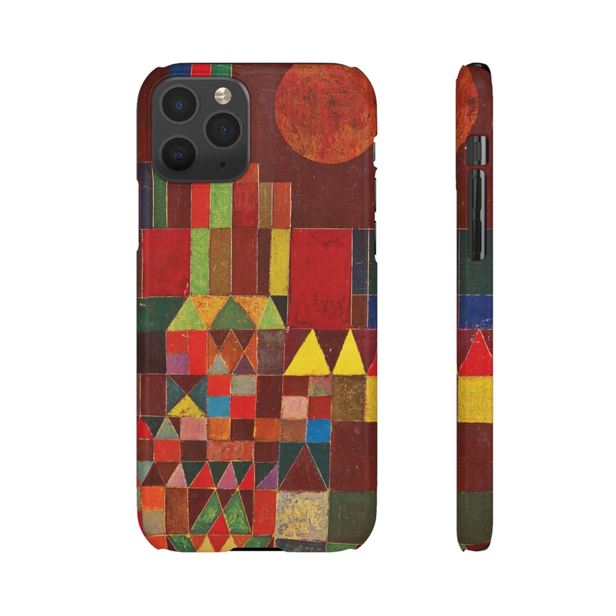Castle and Sun by Paul Klee - iPhone Slim Case