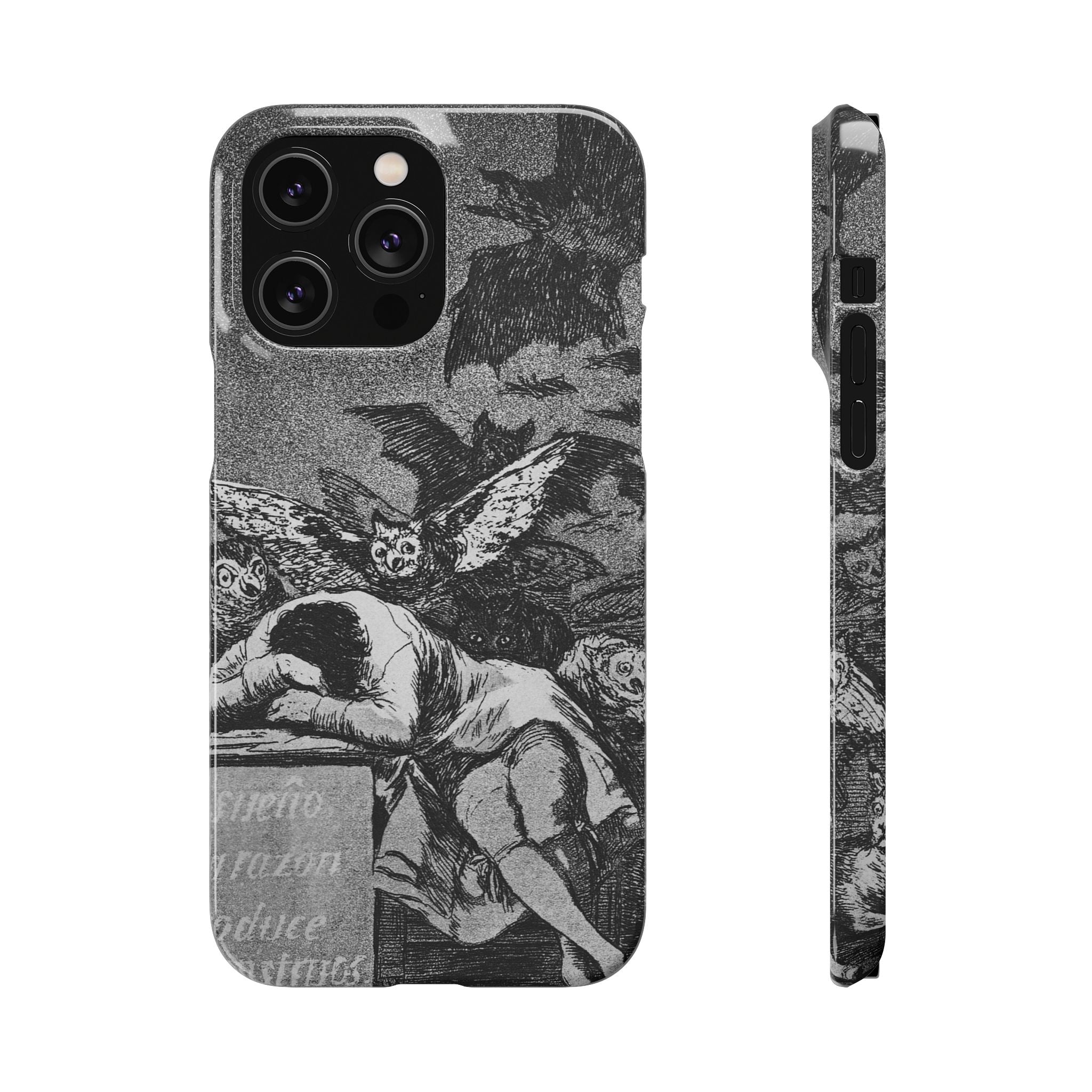 The Sleep of Reason by Goya - iPhone Slim Case