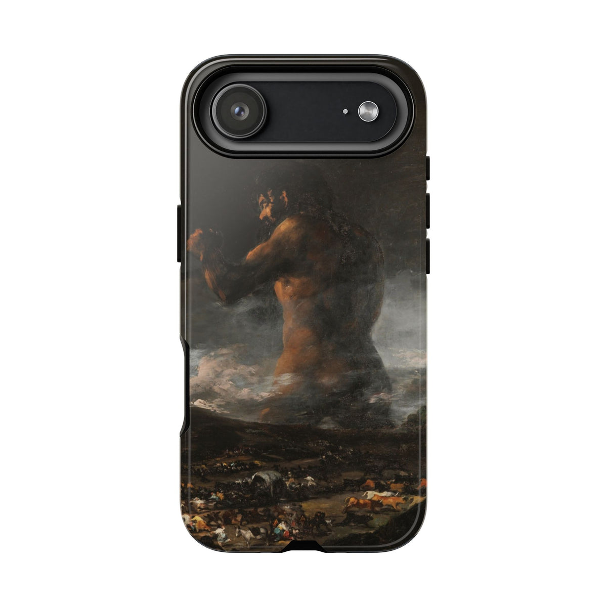 The Colossus by Francisco de Goya - iPhone Tough Case
