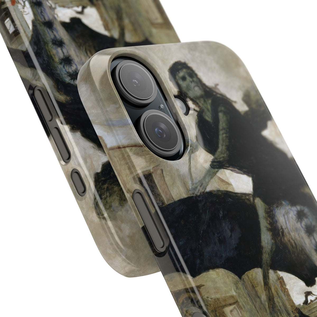The Plague by Arnold Böcklin - iPhone Slim Case