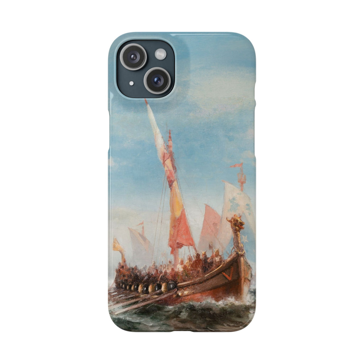 Viking Armada by Edward Moran - iPhone Slim Case