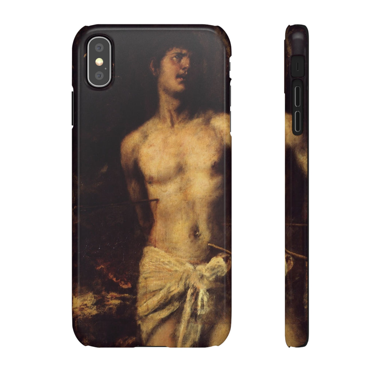 Saint Sebastian by Titian - iPhone Slim Case