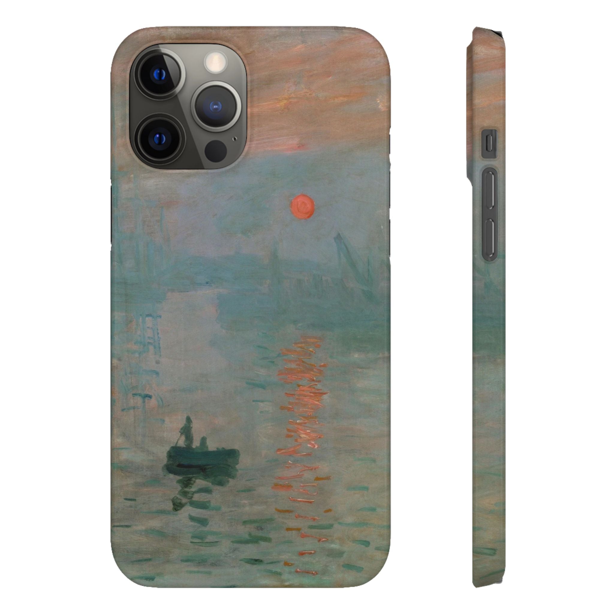 Impression, Sunrise by Claude Monet - iPhone Slim Case
