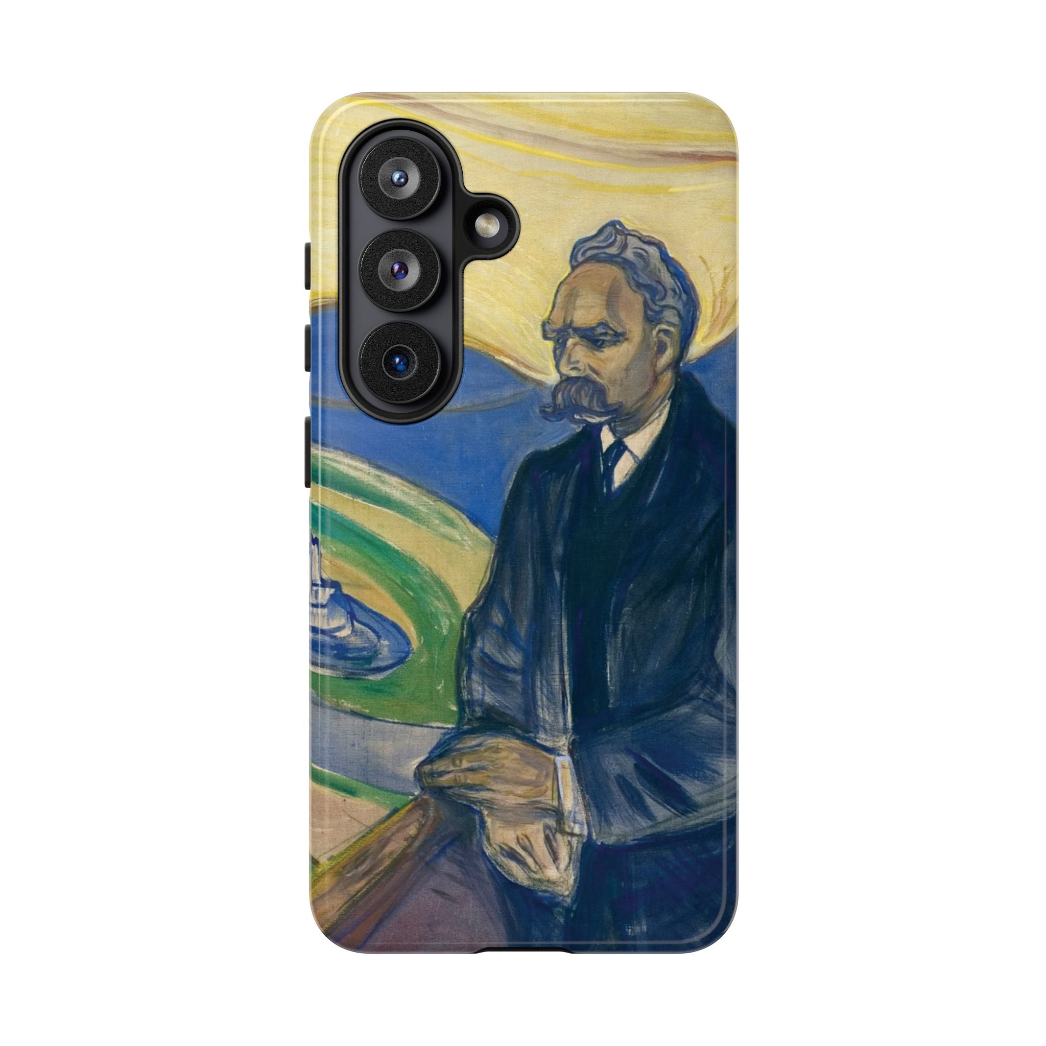 Porträt von Friedrich Nietzsche von Edvard Munch – Samsung Tough Case