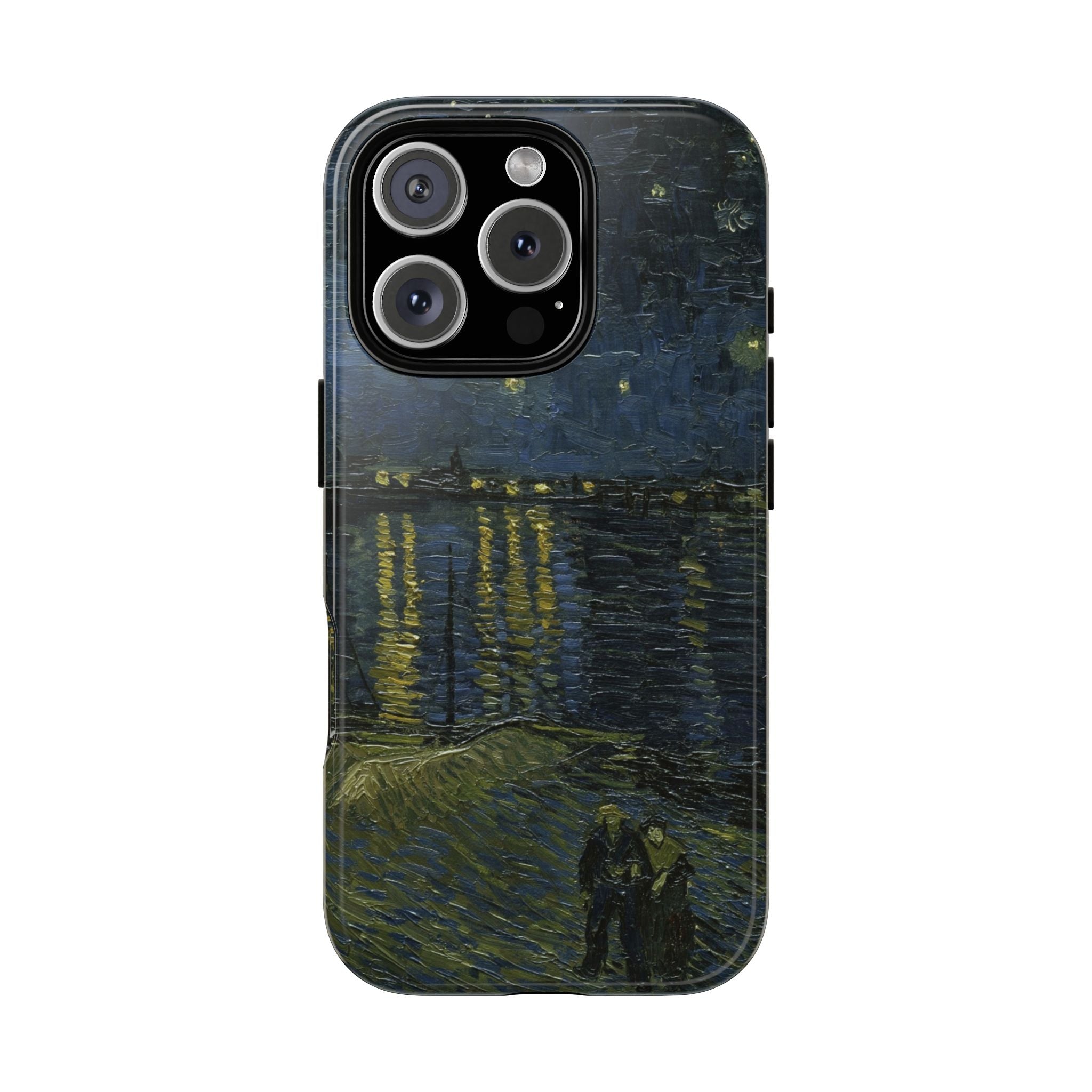 Starry Night on the Rhone by Van Gogh - iPhone Tough Case