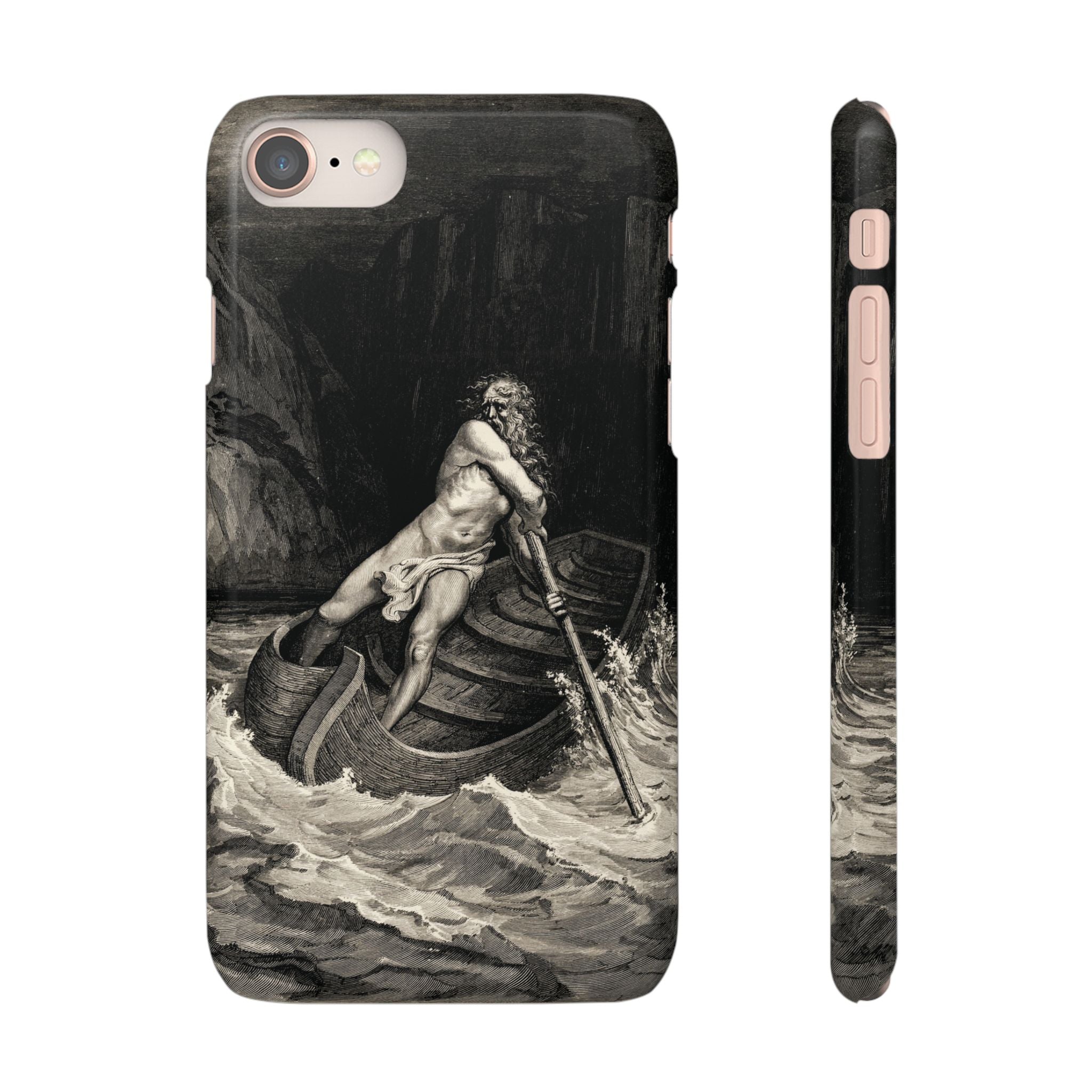 Canto III - Charon by Gustave Doré - iPhone Slim Case