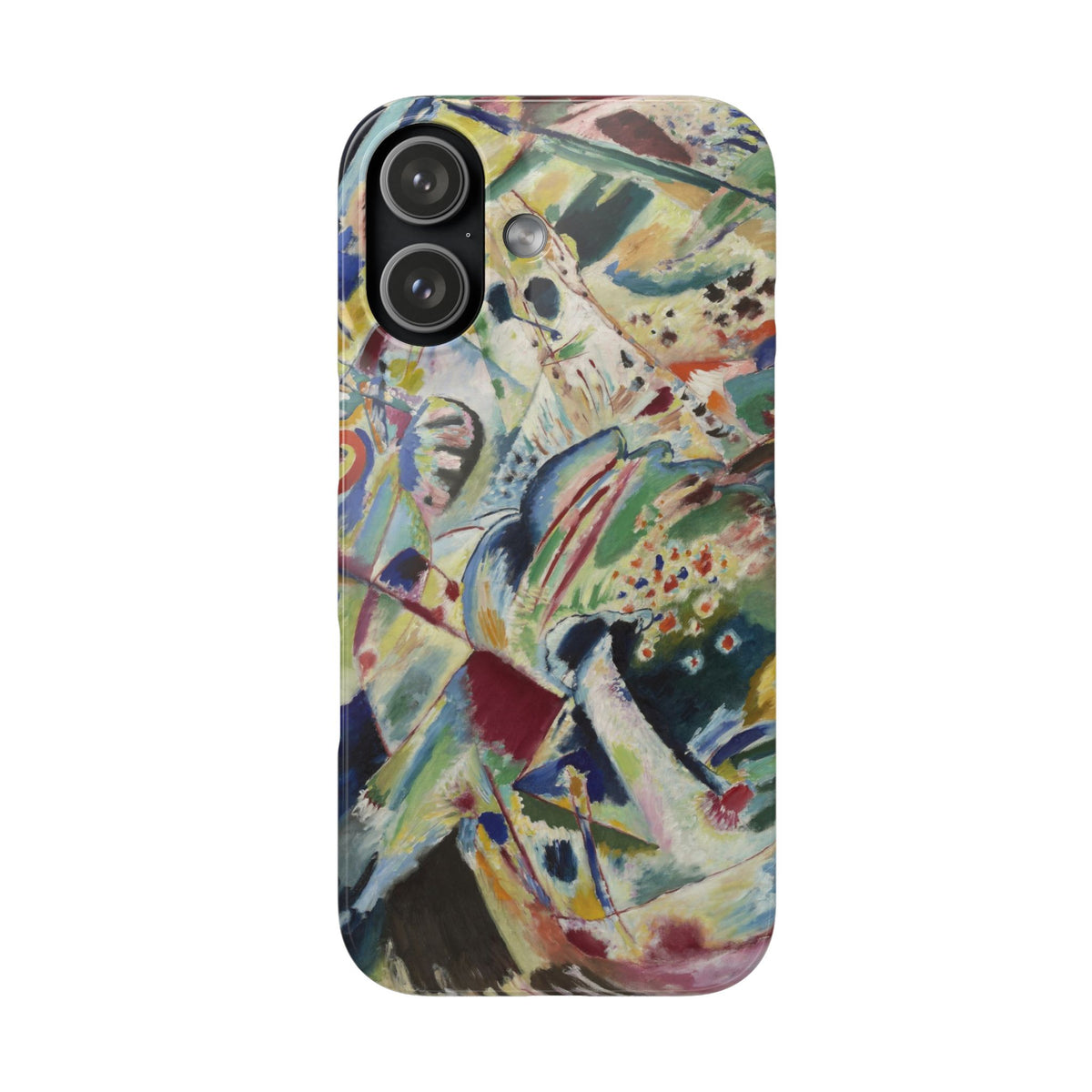 Panel for Edwin R. Campbell No. 4 by Vasily Kandinsky - iPhone Slim Case