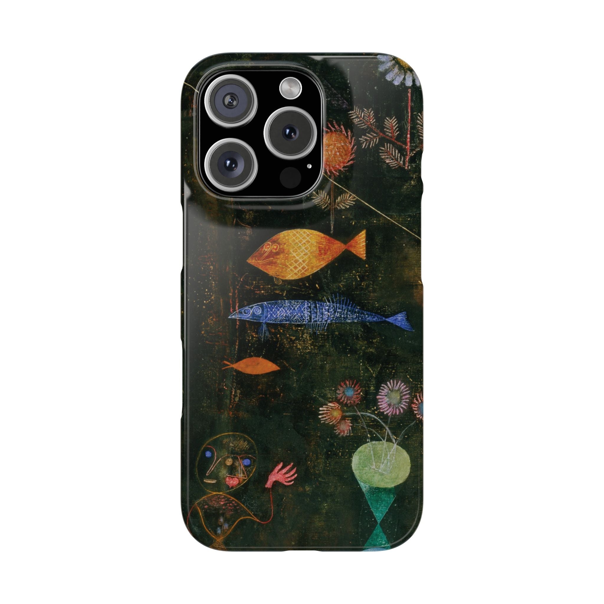 Fish Magic by Paul Klee - iPhone Slim Case