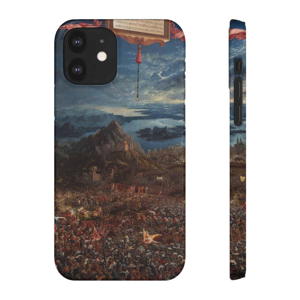 The Battle of Alexander at Issus by Albrecht Altdorfer - iPhone Slim Case