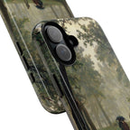 Rain in an Oak Forest by Ivan Ivanovich Shishkin - iPhone Tough Case
