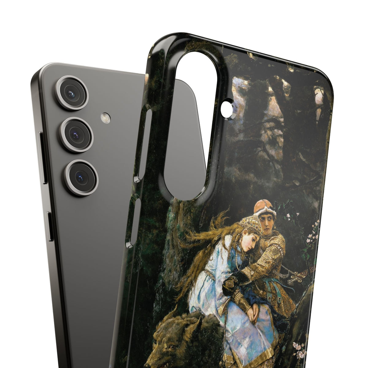 Ivan Tsarevich Riding the Grey Wolf by Viktor Vasnetsov - Samsung Slim Case