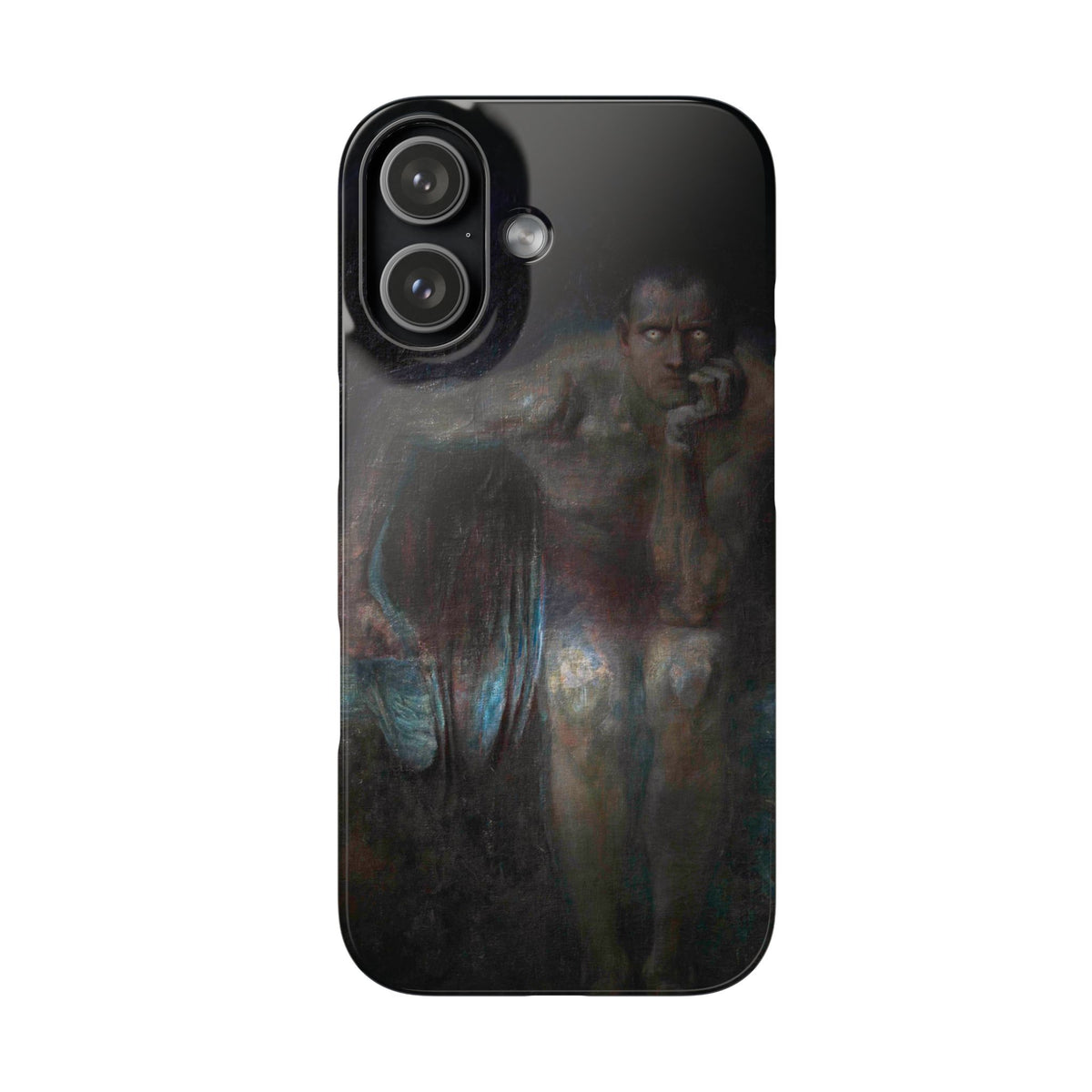 Lucifer by Franz von Stuck - iPhone Slim Case
