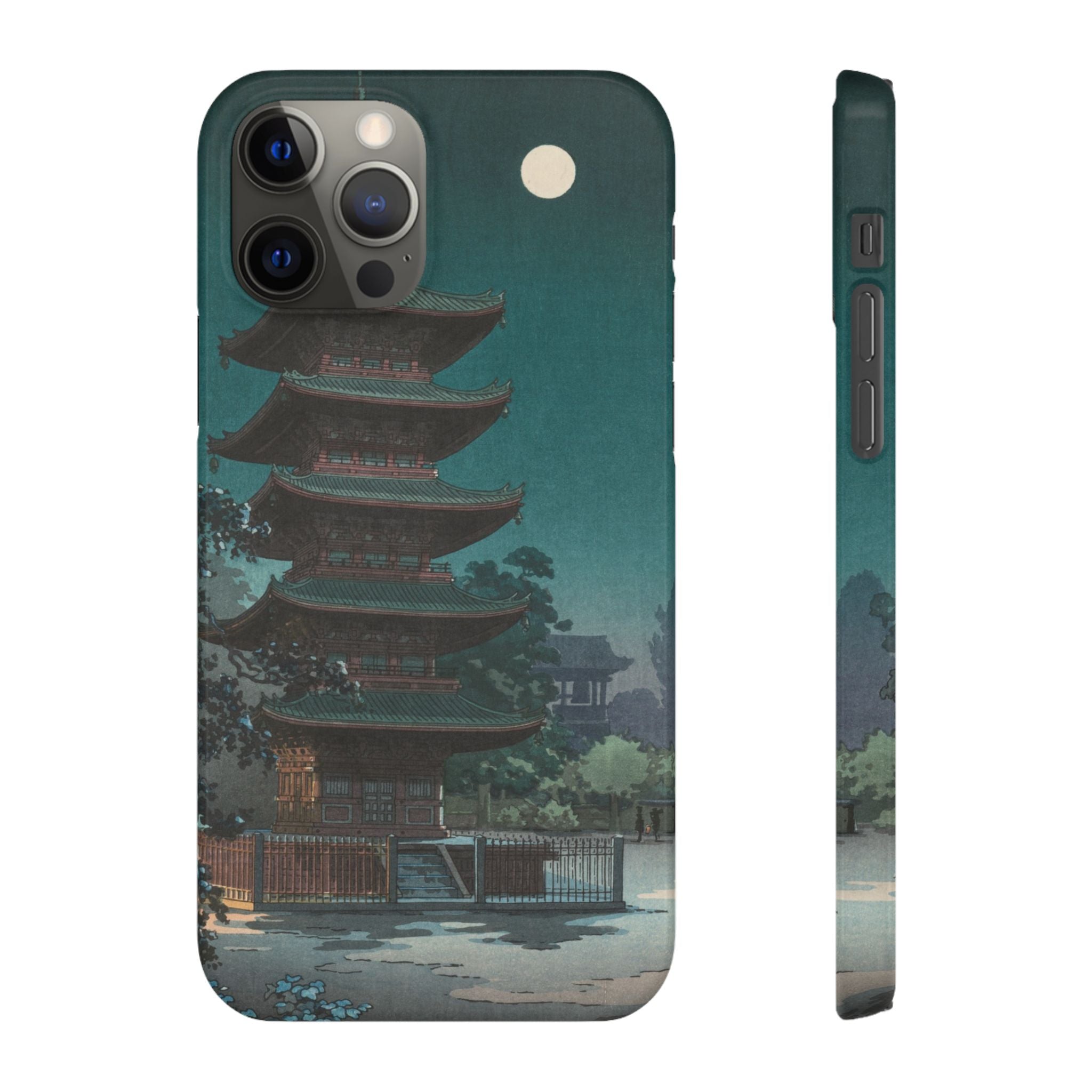 Asakusa Kinryuzan Temple by Tsuchiya Koitsu - iPhone Slim Case