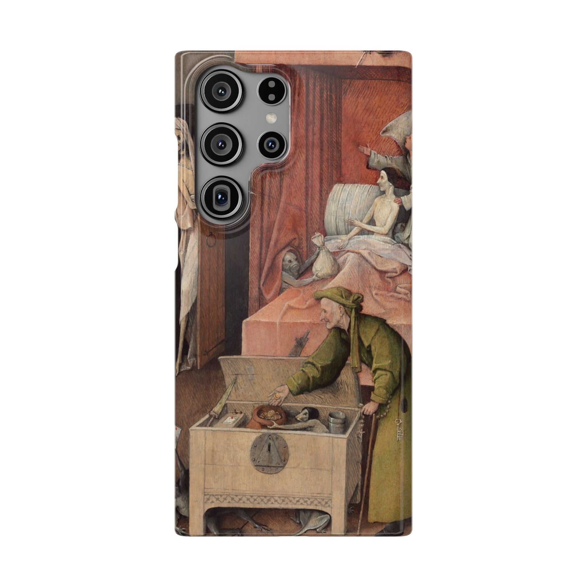 Der Tod des Geizhalses von Hieronymus Bosch – Samsung Slim Case