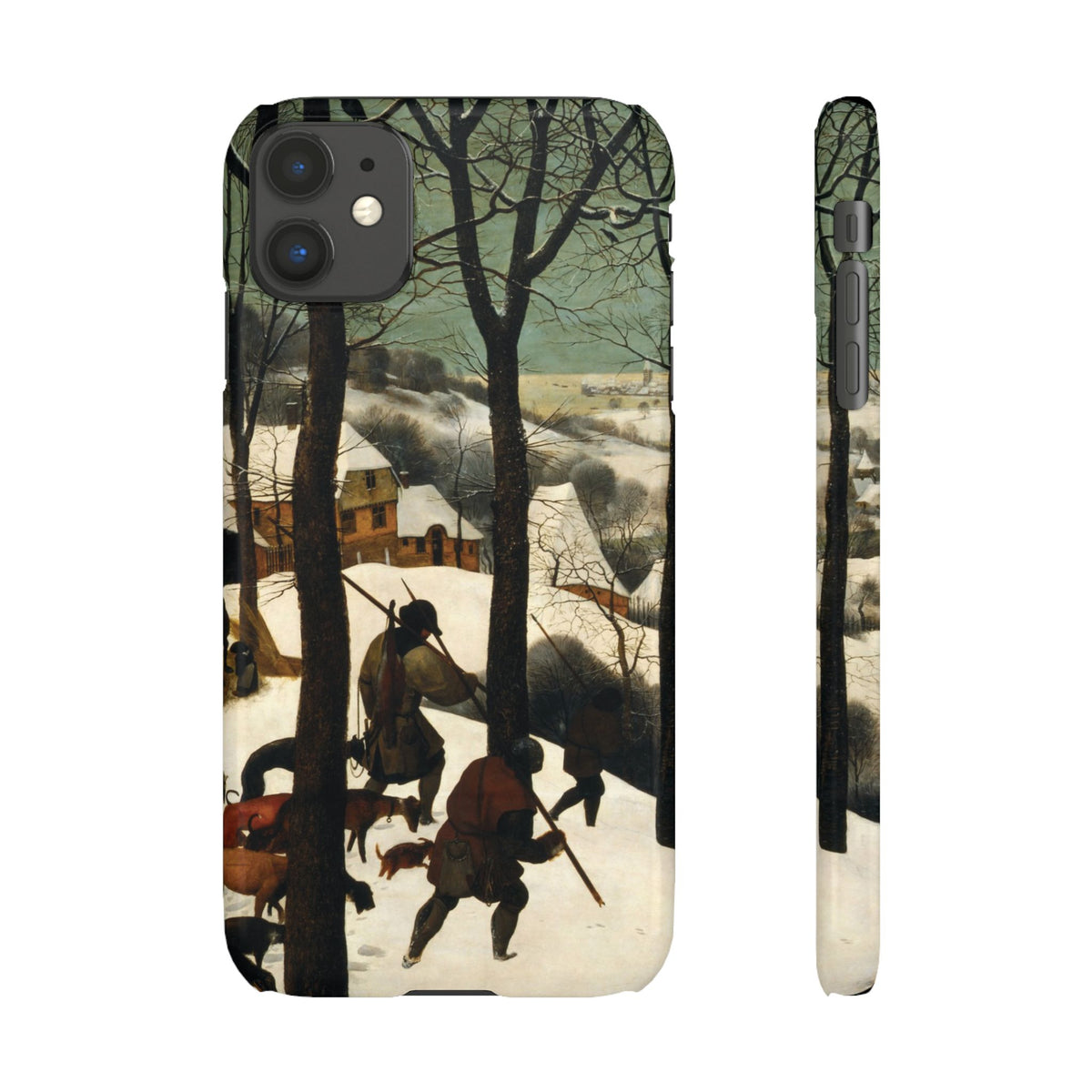 The Hunters in the Snow by Pieter Bruegel the Elder - iPhone Slim Case