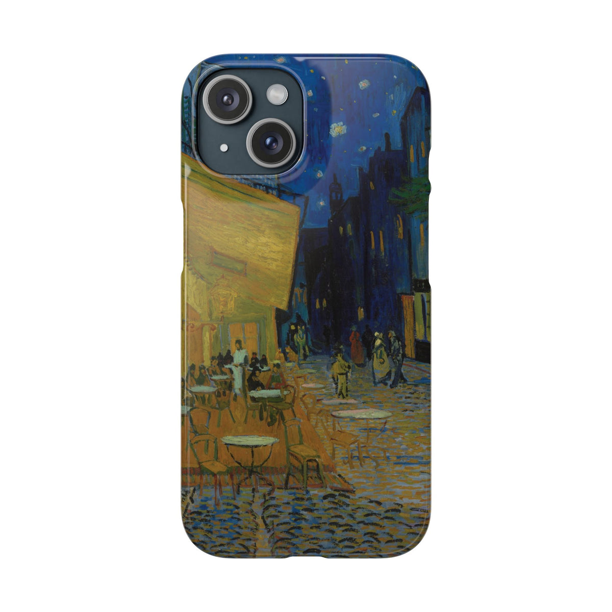 Café Terrace at Night by Vincent van Gogh - iPhone Slim Case