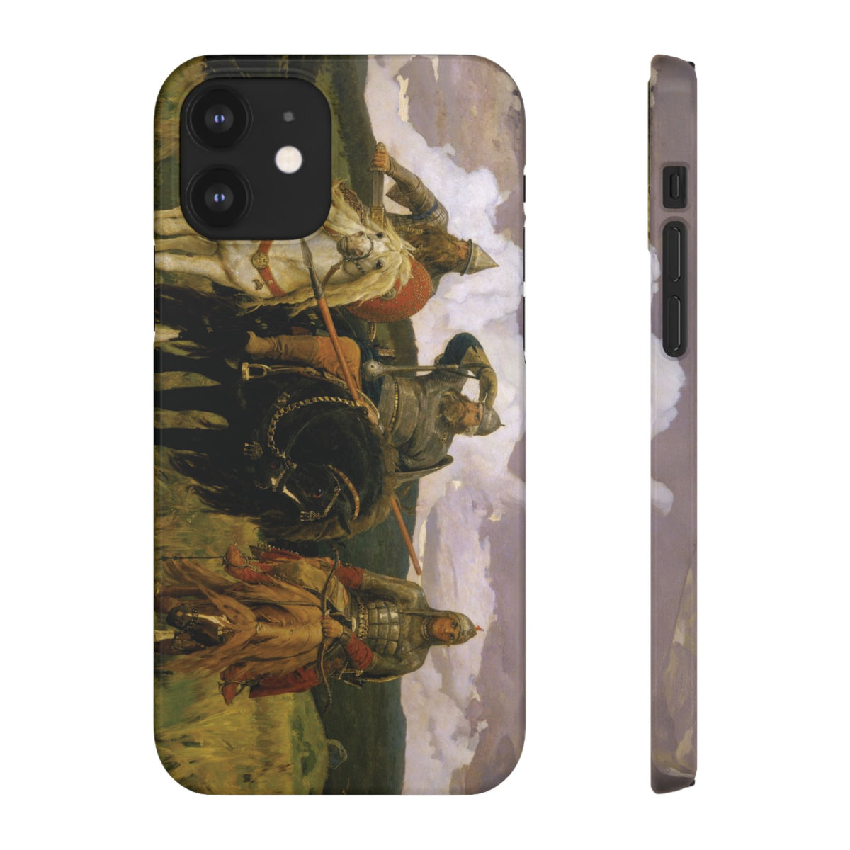 Bogatyrs by Viktor Vasnetsov - iPhone Slim Case