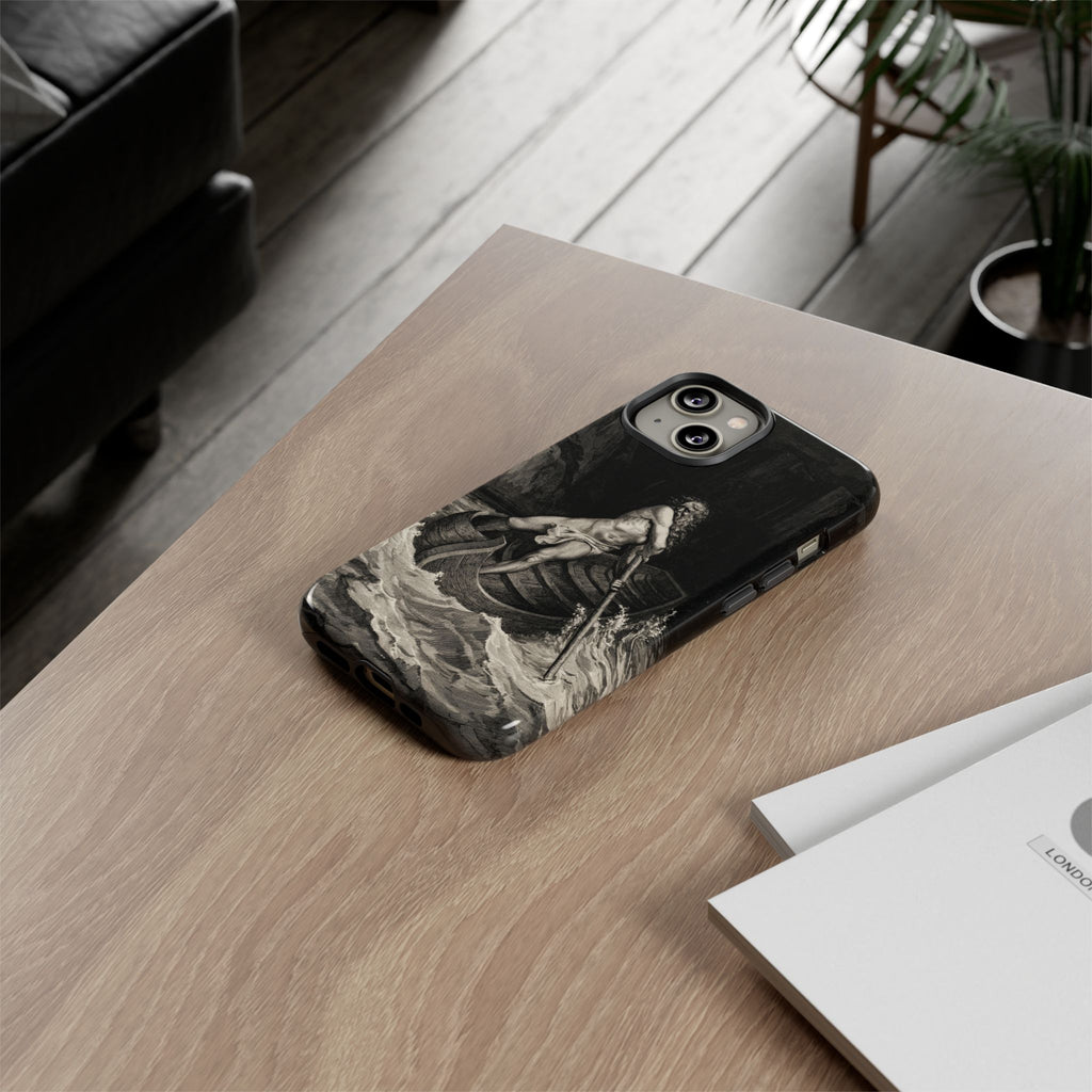 Canto III - Charon by Gustave Doré - iPhone Tough Case