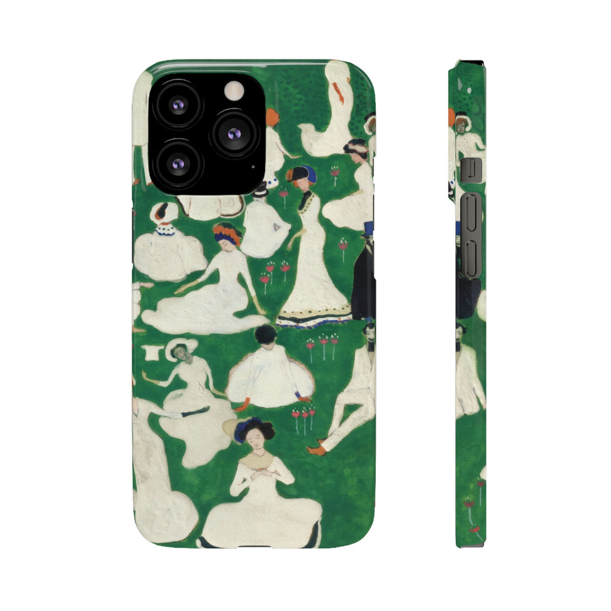 Rest Society in Top Hats by Kazimir Malevich - iPhone Slim Case