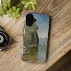 Lac Leman by Peder Mork Monsted - iPhone Tough Case