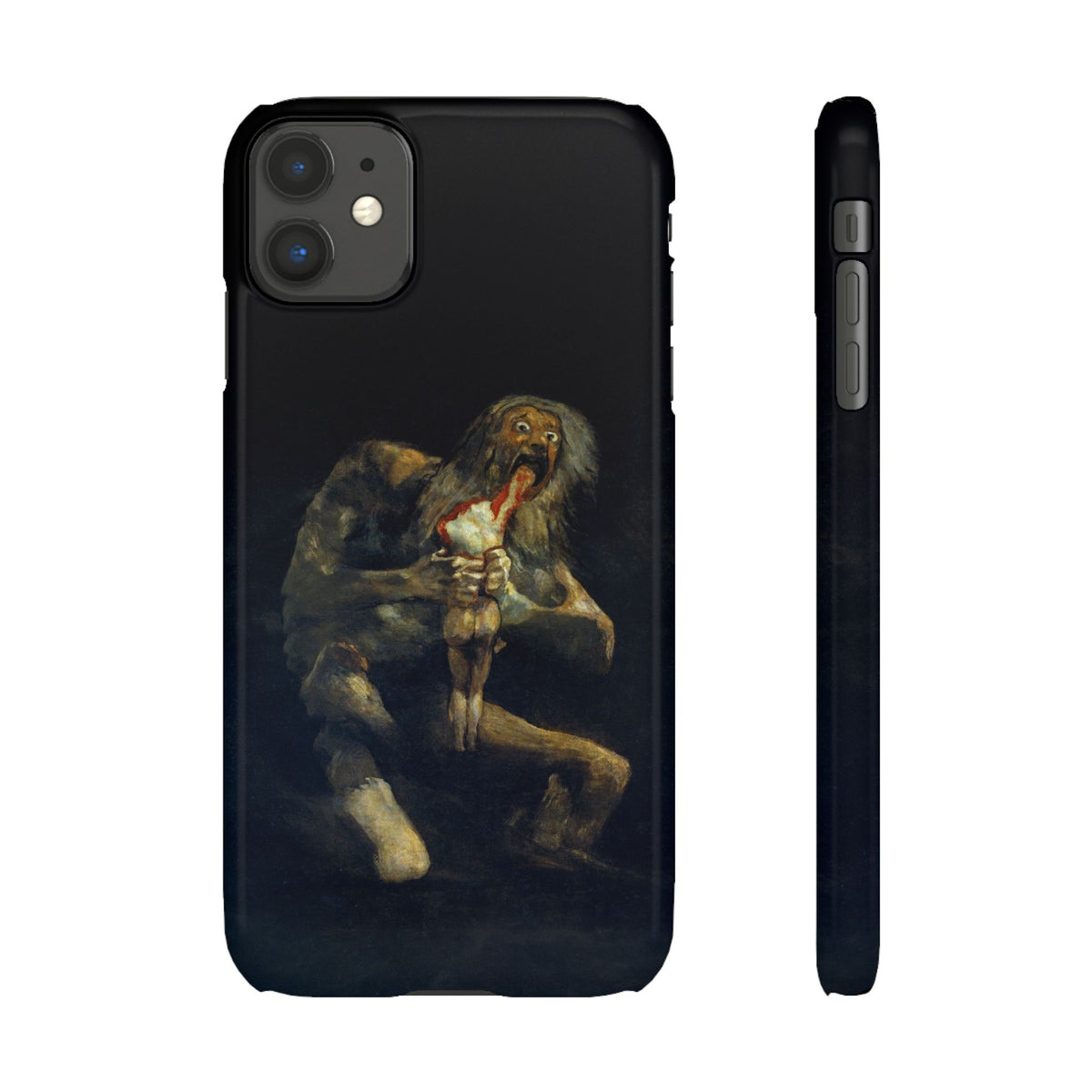 Saturn Devouring His Son by Goya - iPhone Slim Case