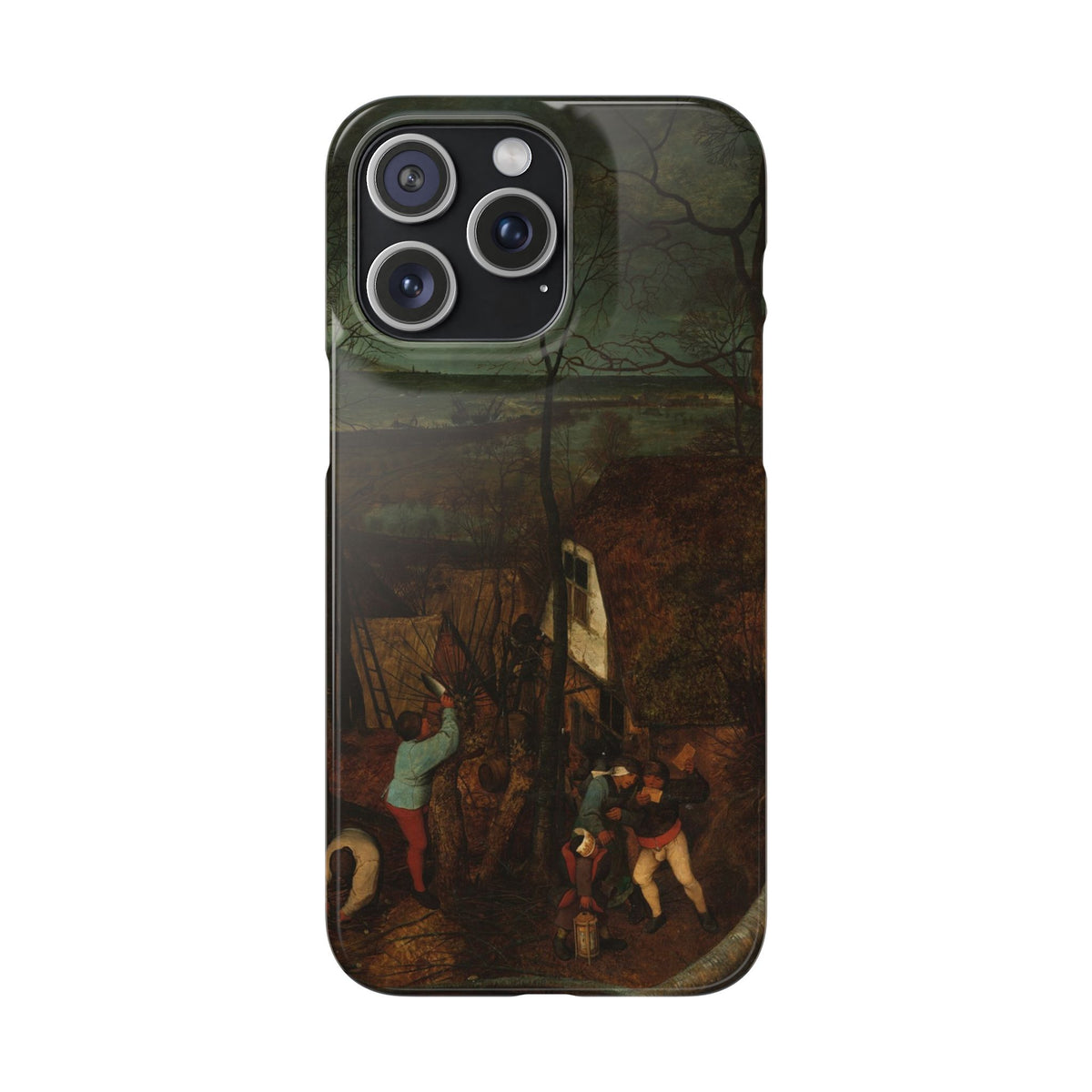 The Gloomy Day by Pieter Bruegel the Elder - iPhone Slim Case