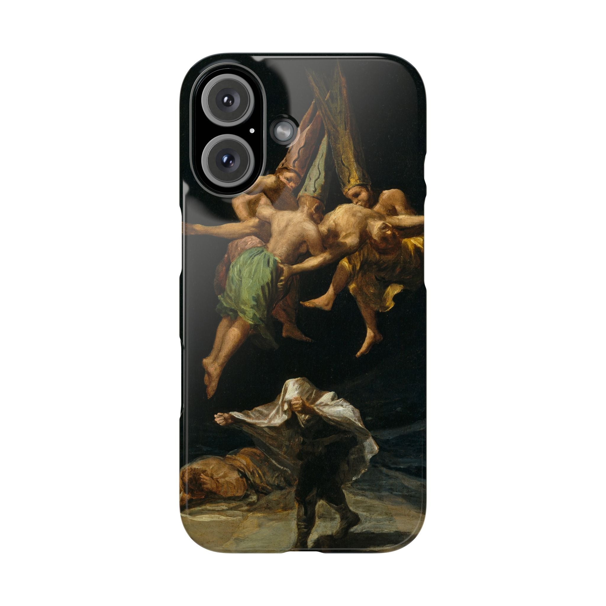 Witches’ Flight by Francisco de Goya - iPhone Slim Case
