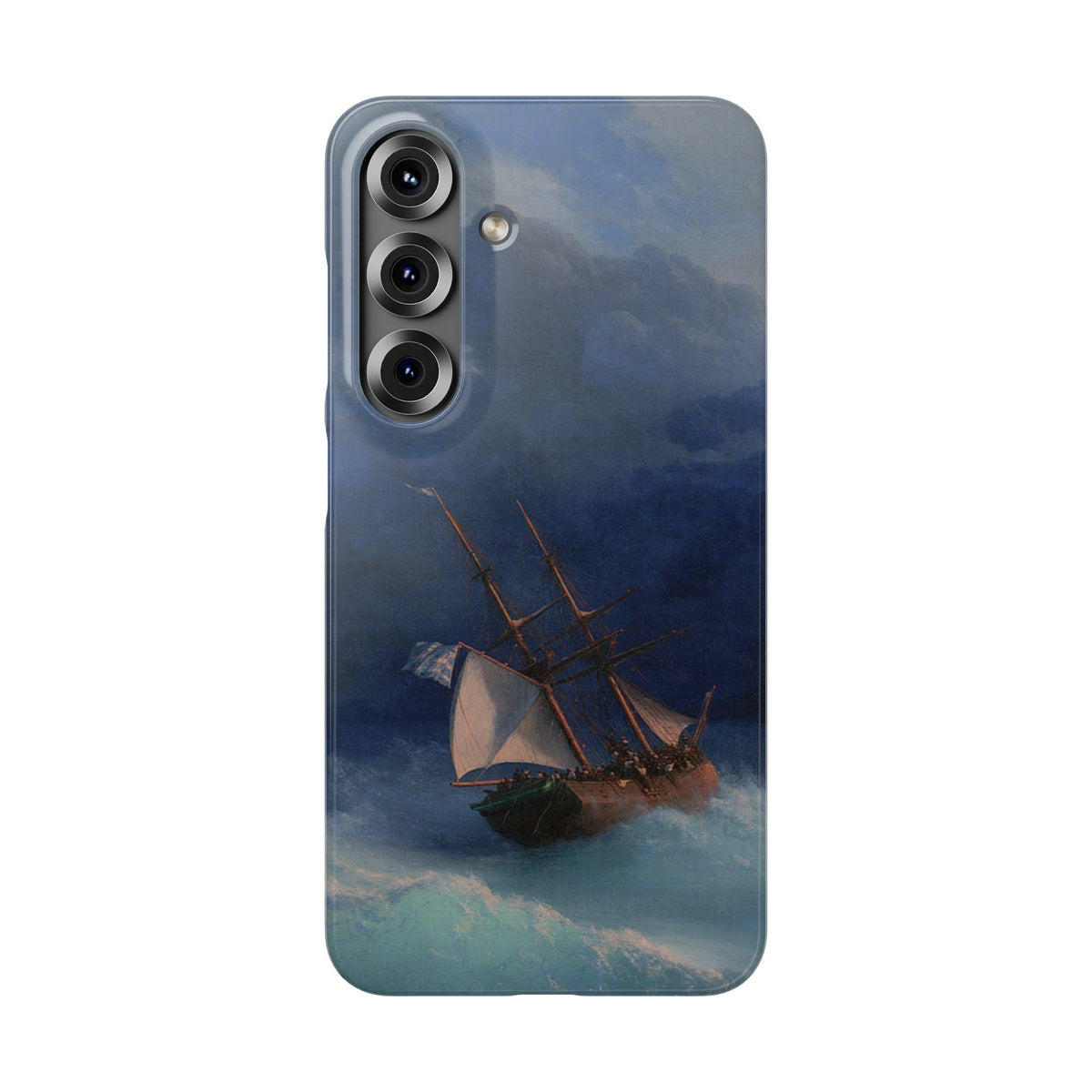 Along the Coast by Ivan Aivazovsky - Samsung Slim Case