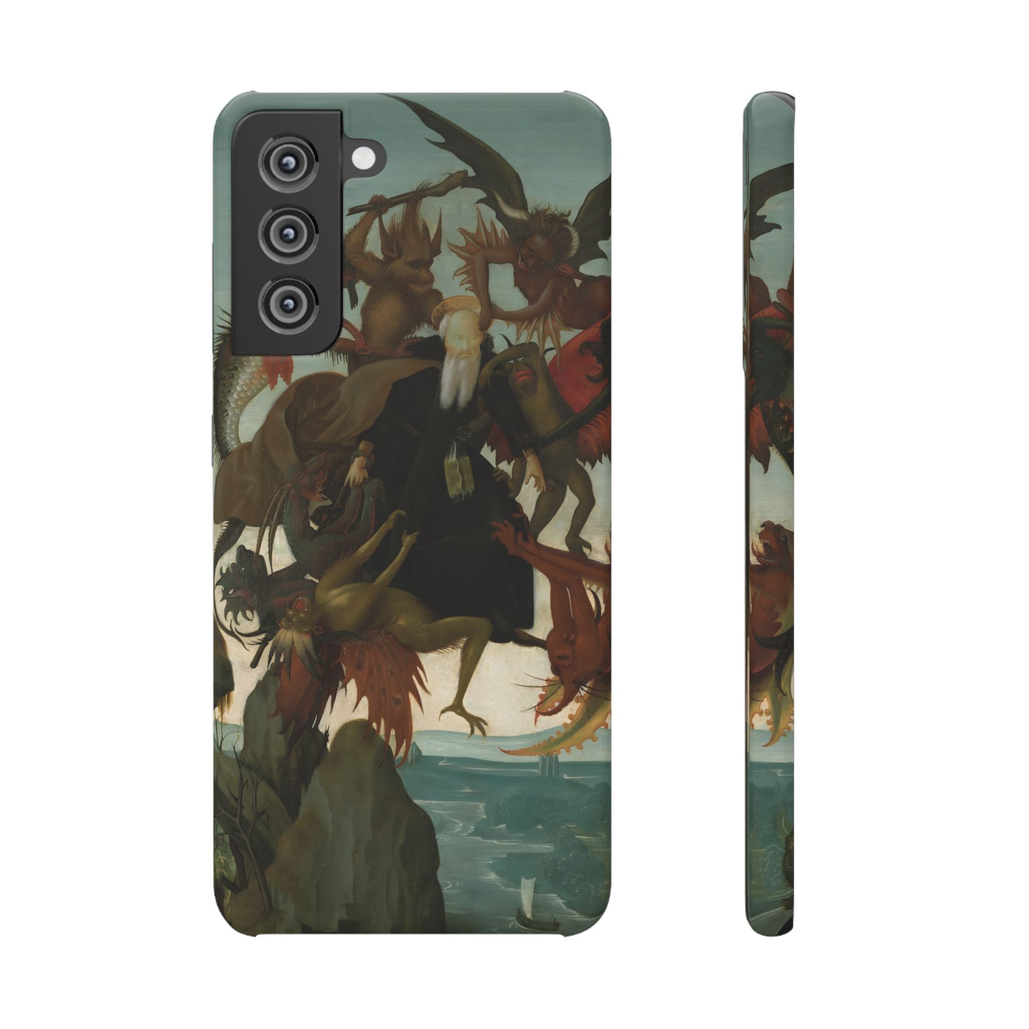 The Torment of Saint Anthony by Michelangelo Buonarroti - Samsung Slim Case
