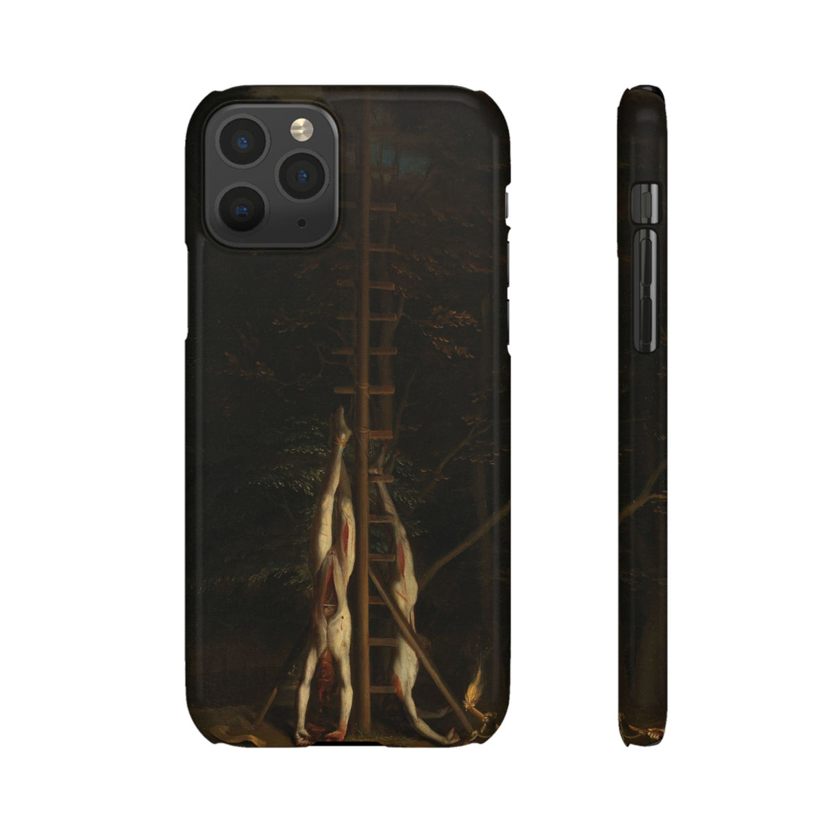 The Corpses of the De Witt Brothers by Jan de Baen - iPhone Slim Case