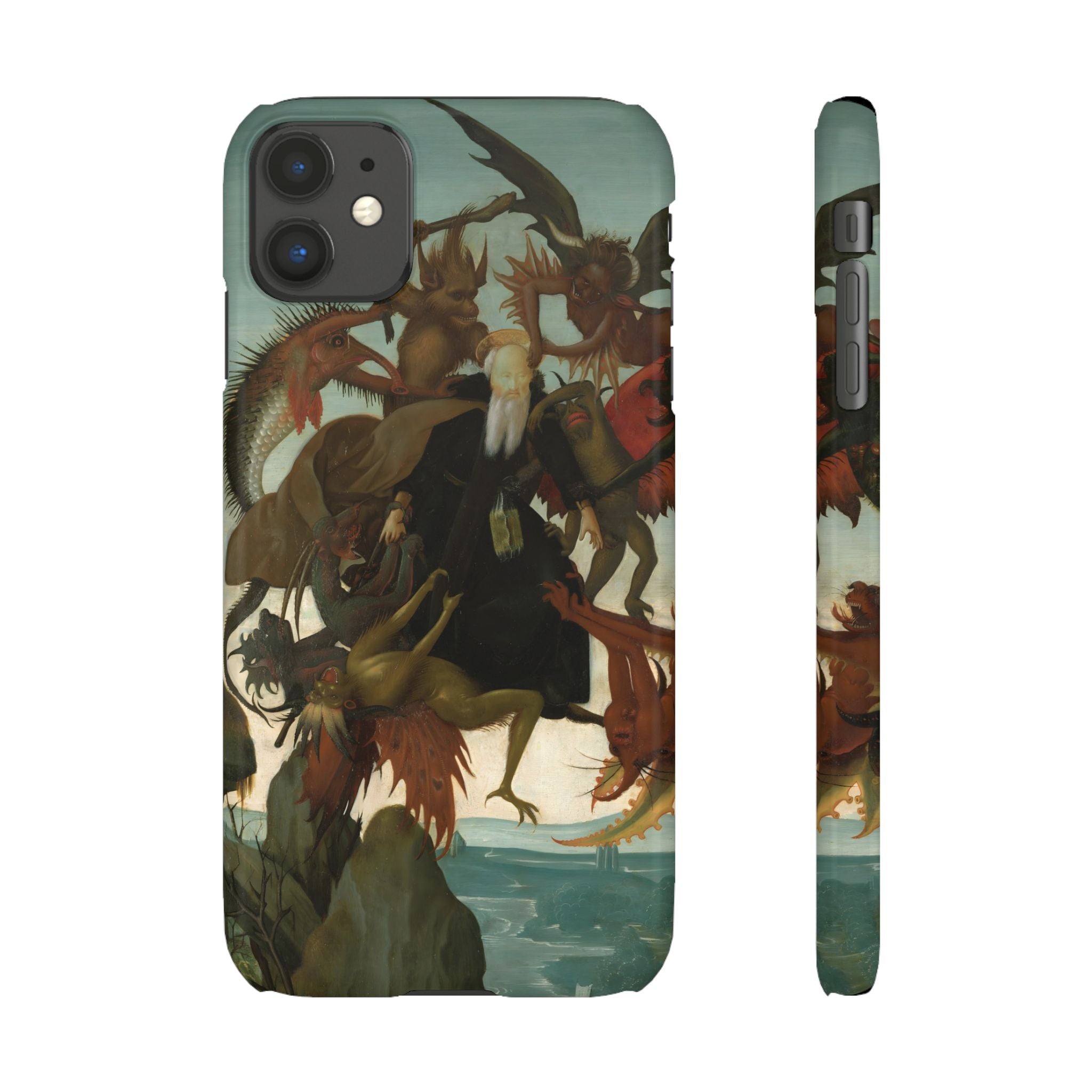 The Torment of Saint Anthony by Michelangelo Buonarroti - iPhone Slim Case