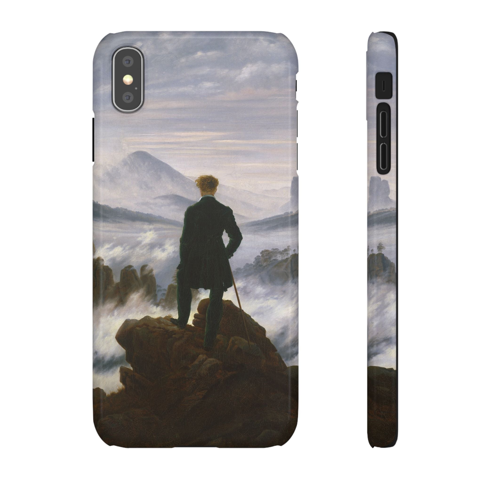 The Wanderer above the Sea of Fog by Caspar David Friedrich - iPhone Slim Case