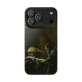 The Astronomer by Johannes Vermeer - iPhone Slim Case