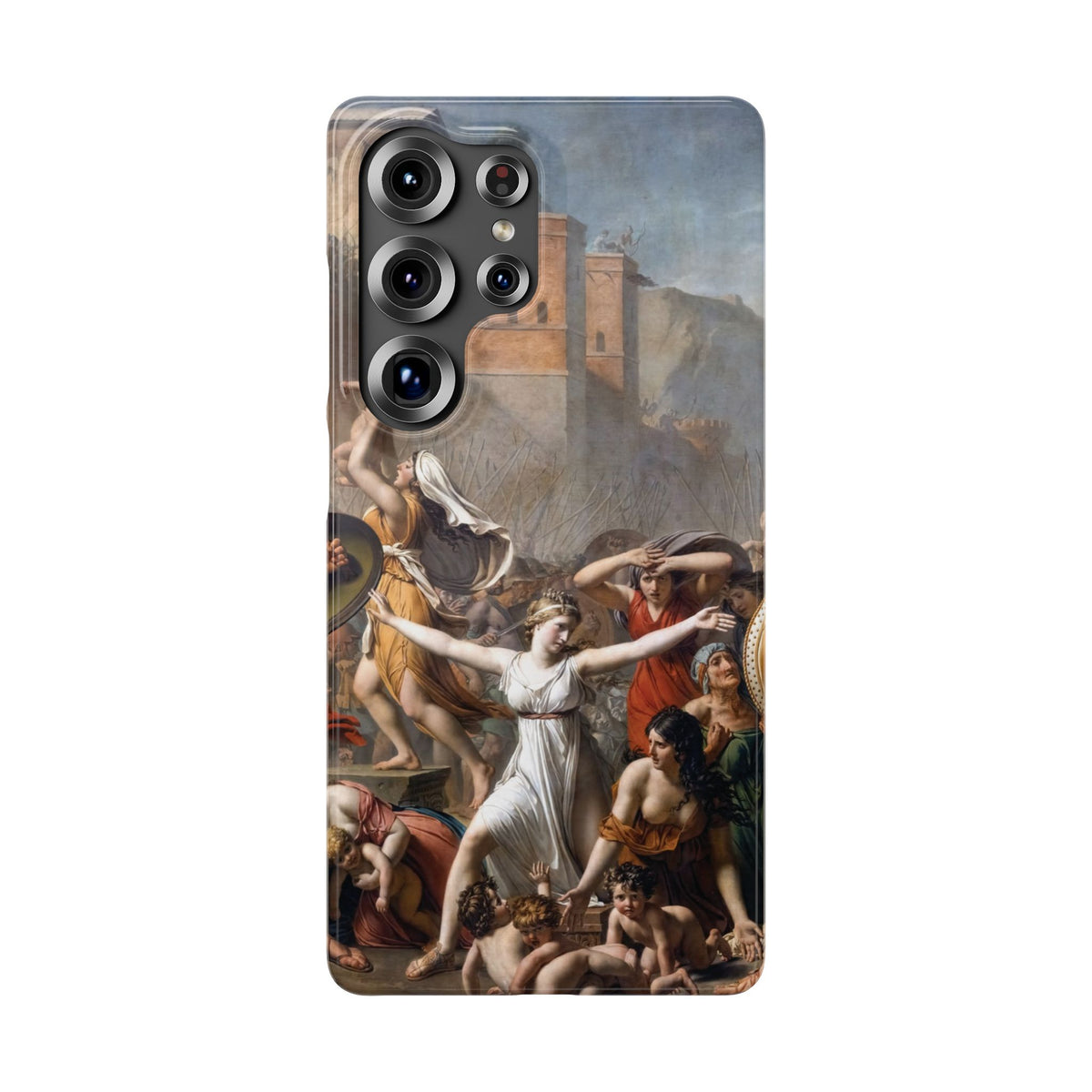 The Intervention of the Sabine Women by Jacques-Louis David - Samsung Slim Case