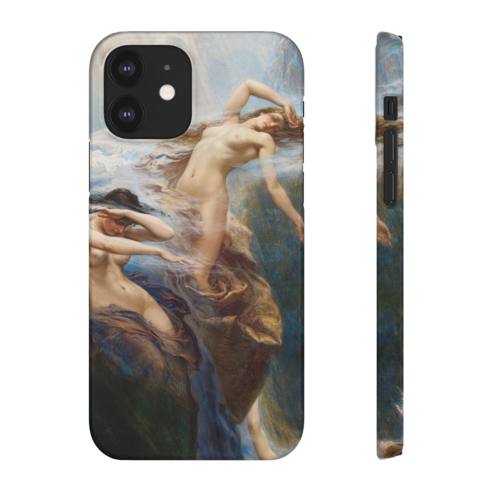 The Mountain Mists by Herbert James Draper - iPhone Slim Case