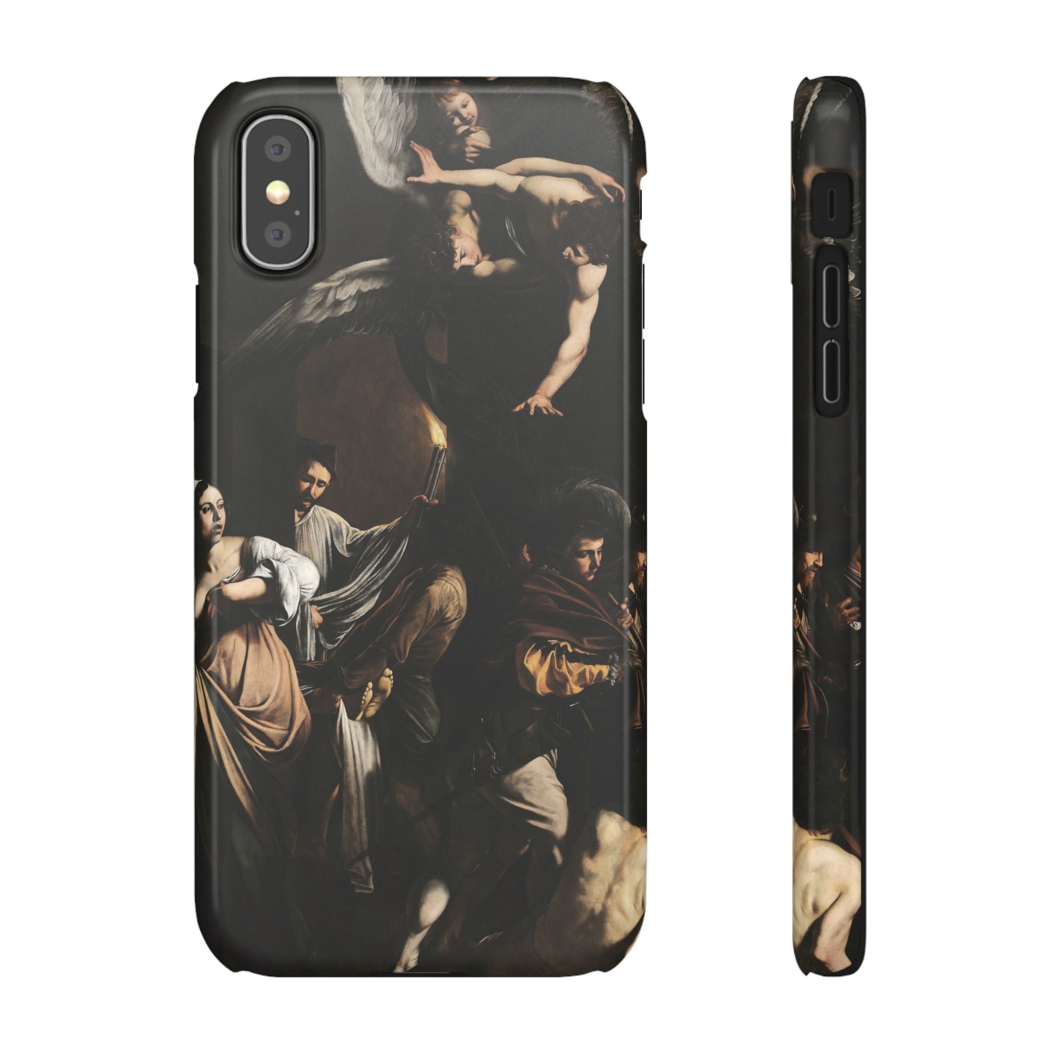 The Seven Works of Mercy by Caravaggio - iPhone Slim Case