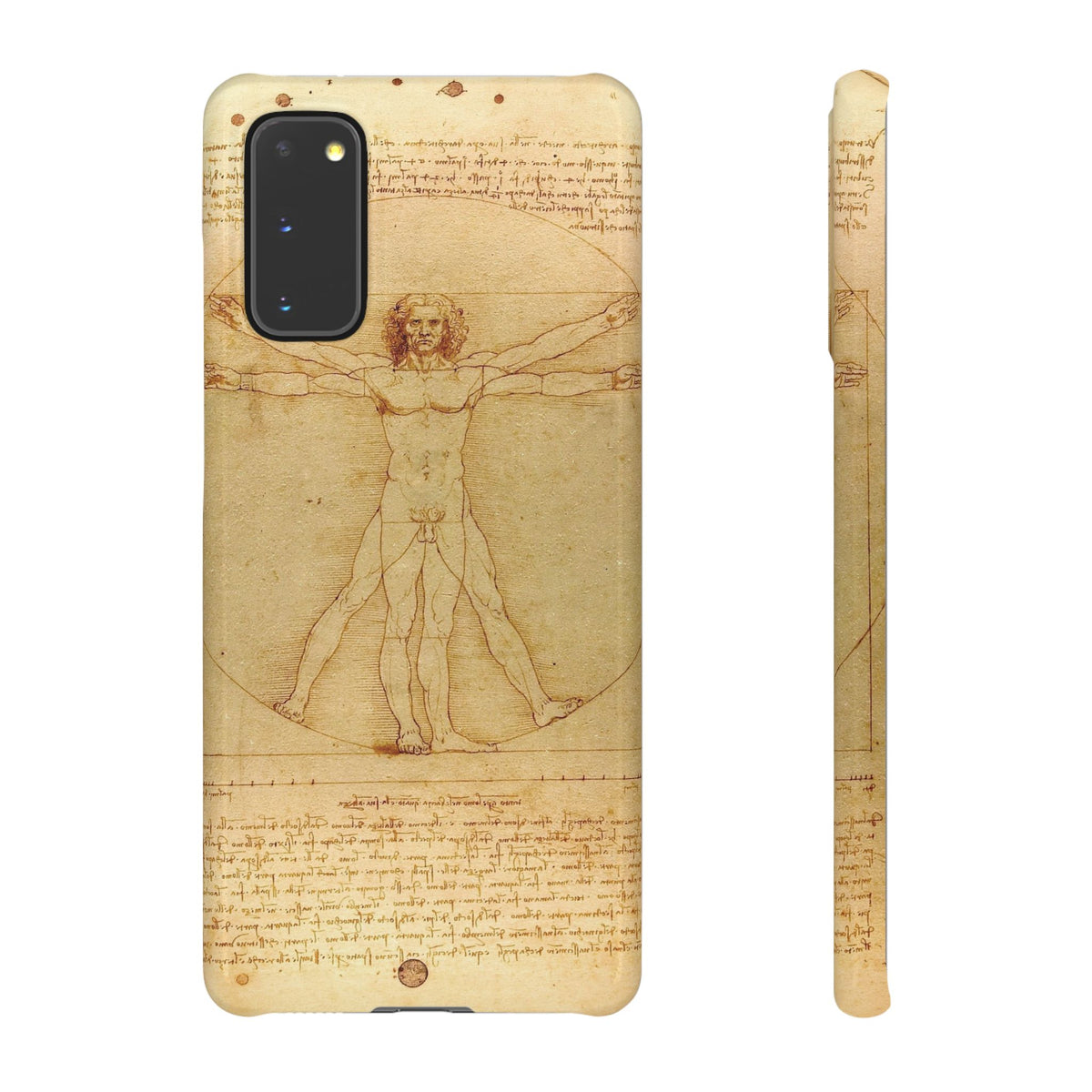The Vitruvian Man by Leonardo da Vinci - Samsung Slim Case