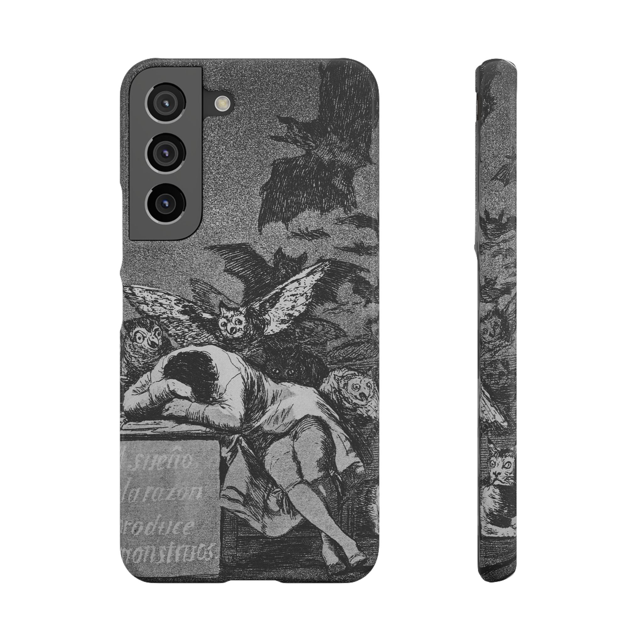 The Sleep of Reason Produces Monsters by Francisco Goya - Samsung Slim Case