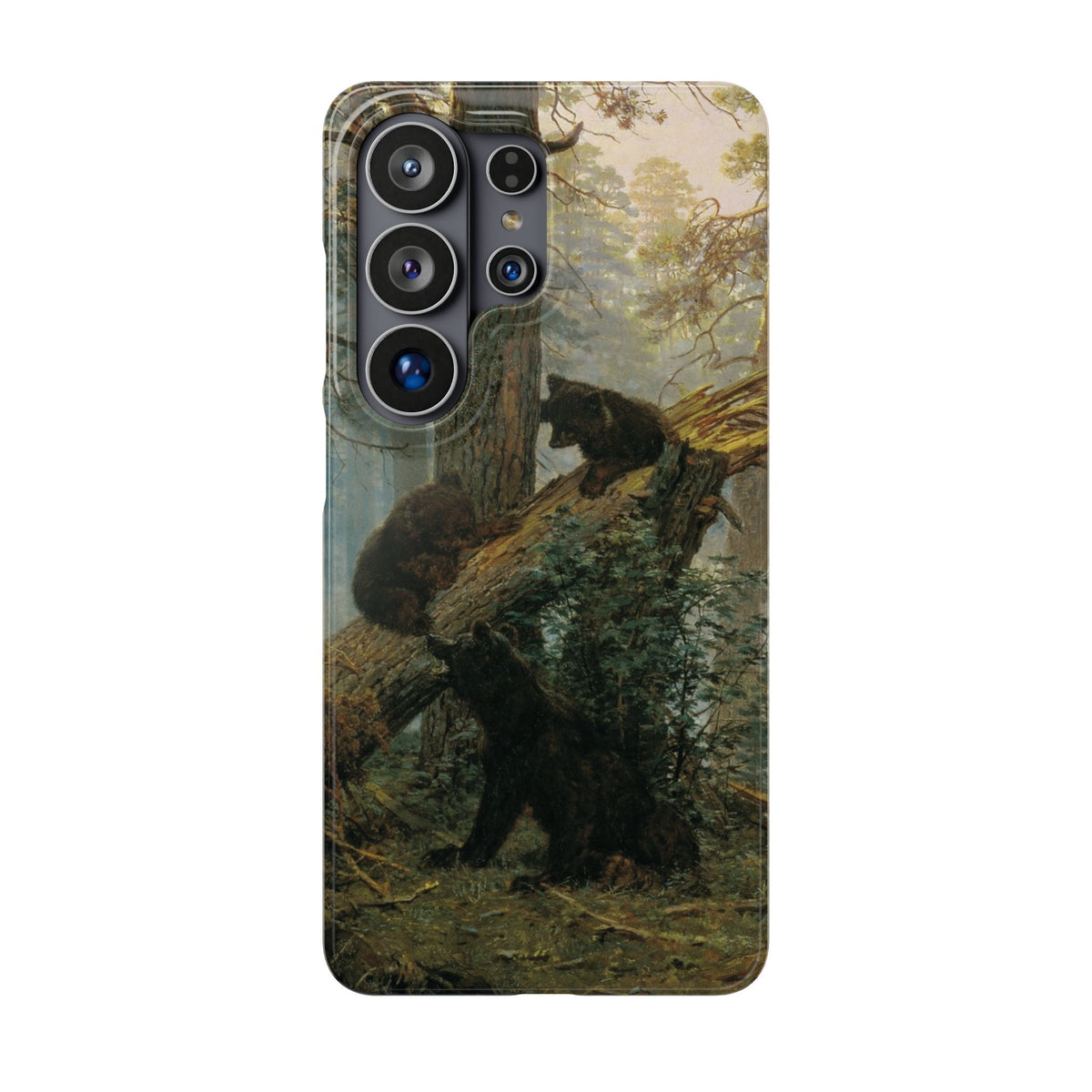 Morning in a Pine Forest by Ivan Ivanovich Shishkin - Samsung Slim Case