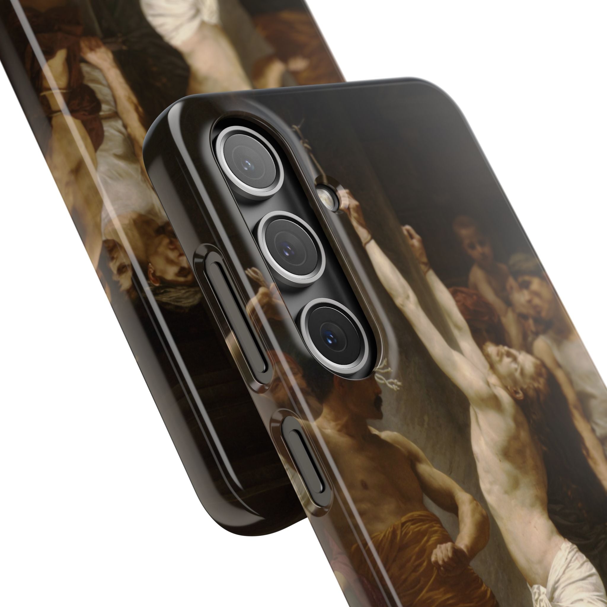 The Flagellation of Our Lord Jesus Christ by William-Adolphe Bouguereau - Samsung Slim Case
