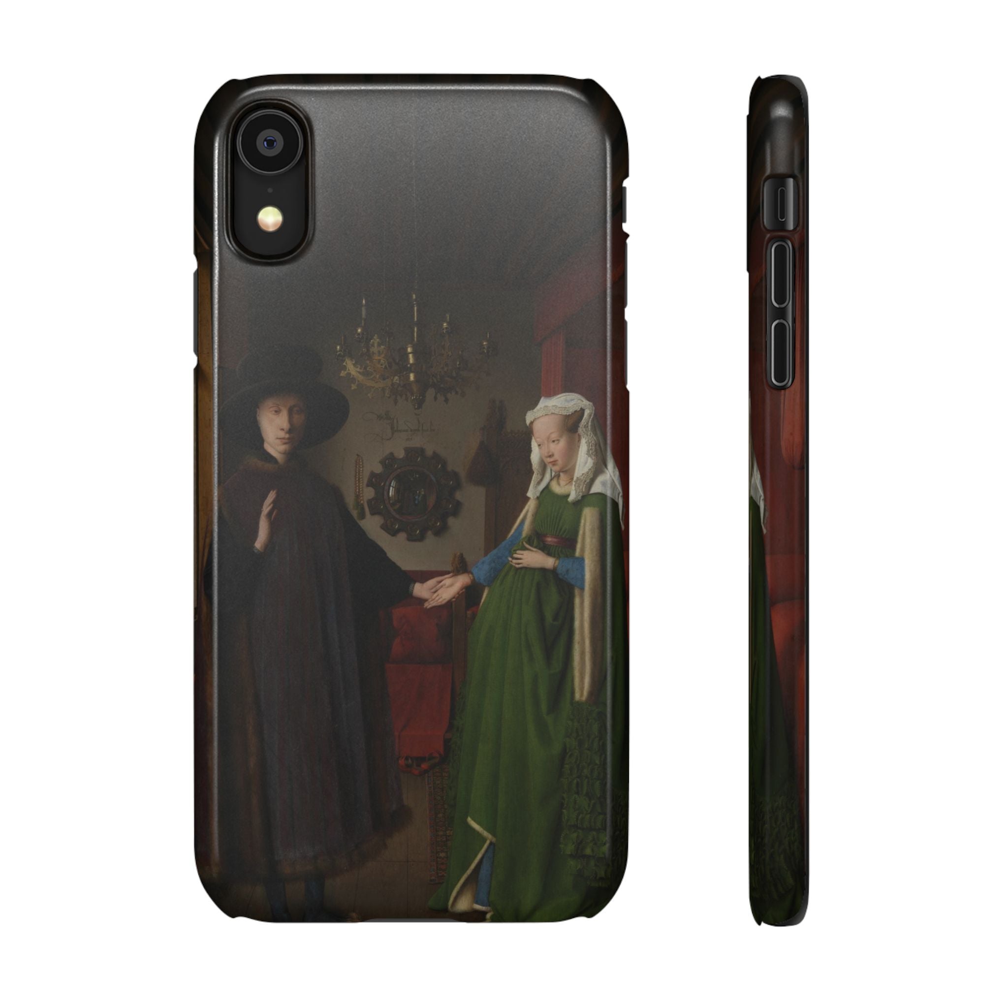 The Arnolfini Portrait by Jan van Eyck - iPhone Slim Case