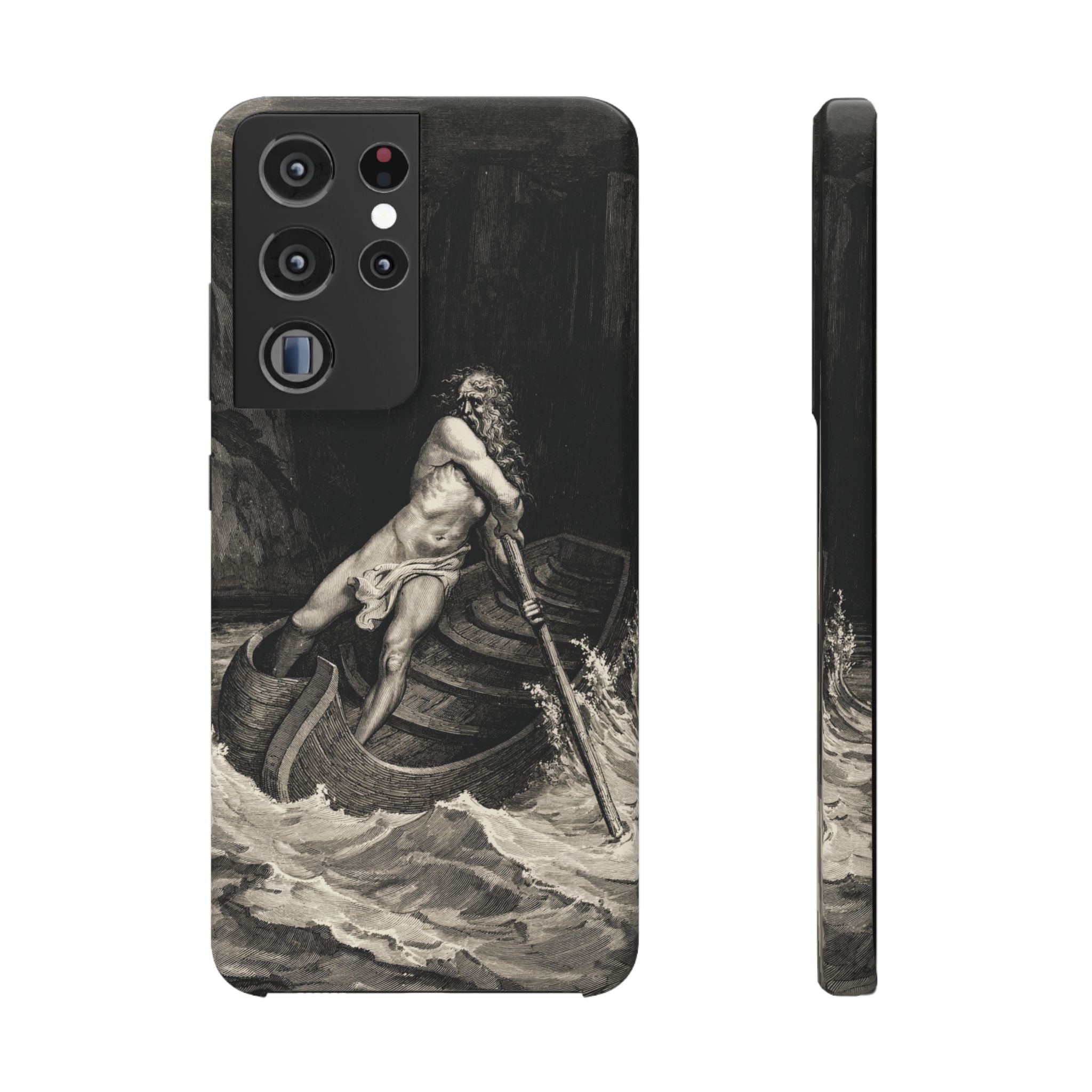 Canto III – Charon by Gustave Doré - Samsung Slim Case