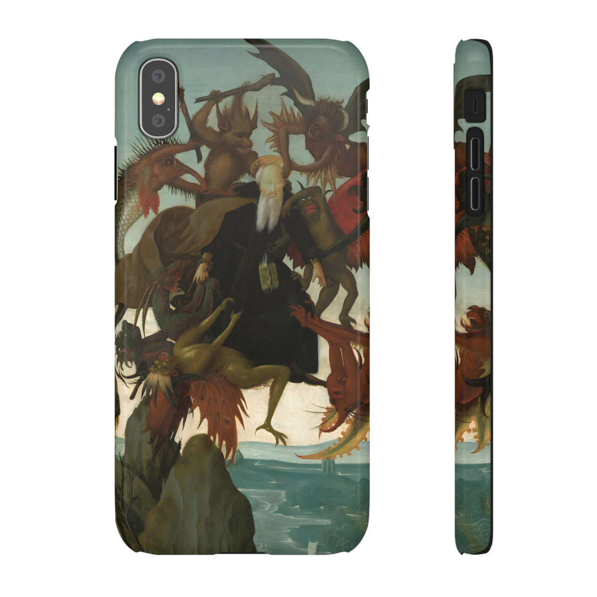The Torment of Saint Anthony by Michelangelo - iPhone Slim Case