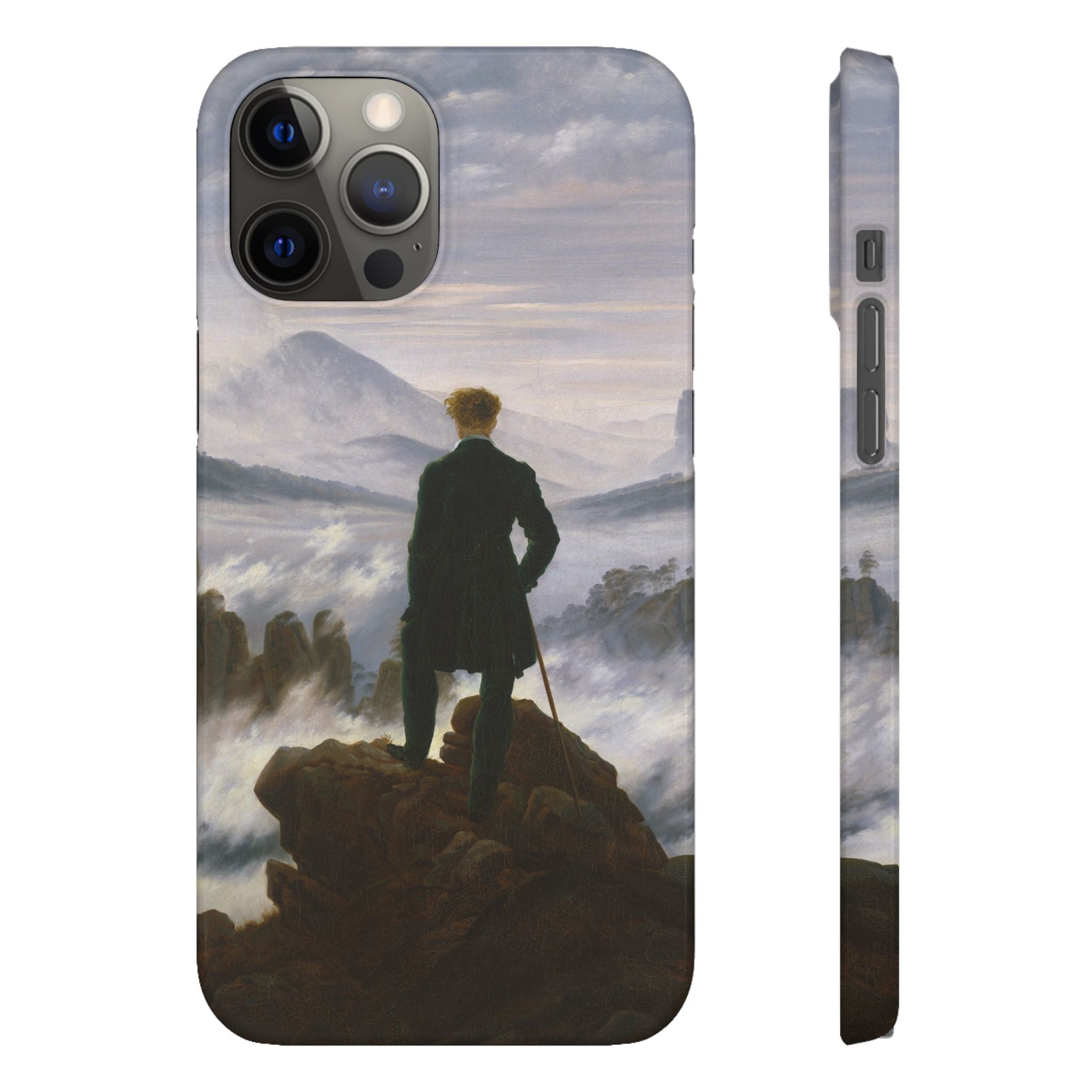 The Wanderer above the Sea of Fog by Caspar David Friedrich - iPhone Slim Case