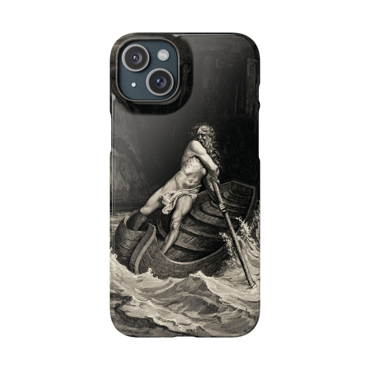 Canto III - Charon by Gustave Doré - iPhone Slim Case