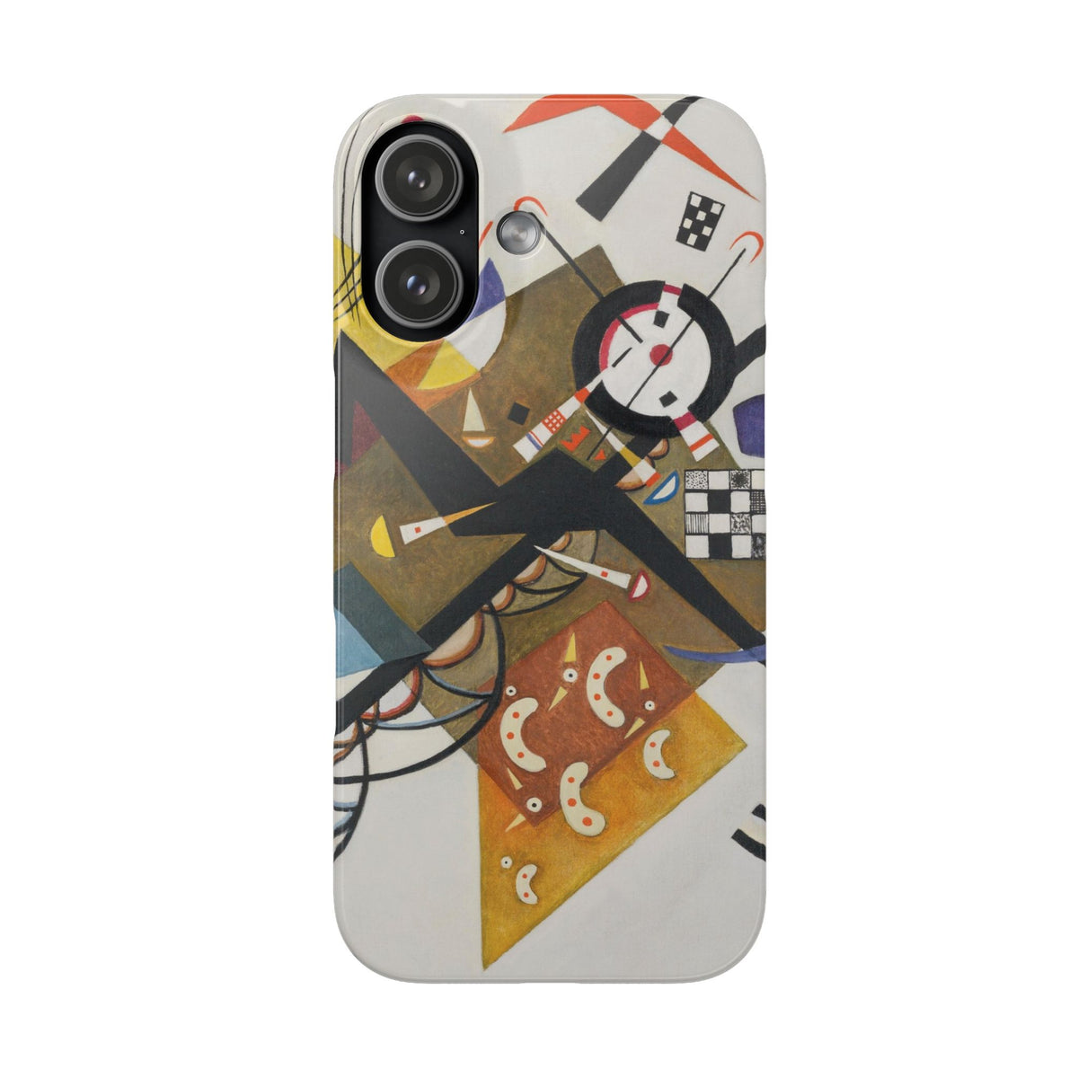 On White II by Vasily Kandinsky - iPhone Slim Case